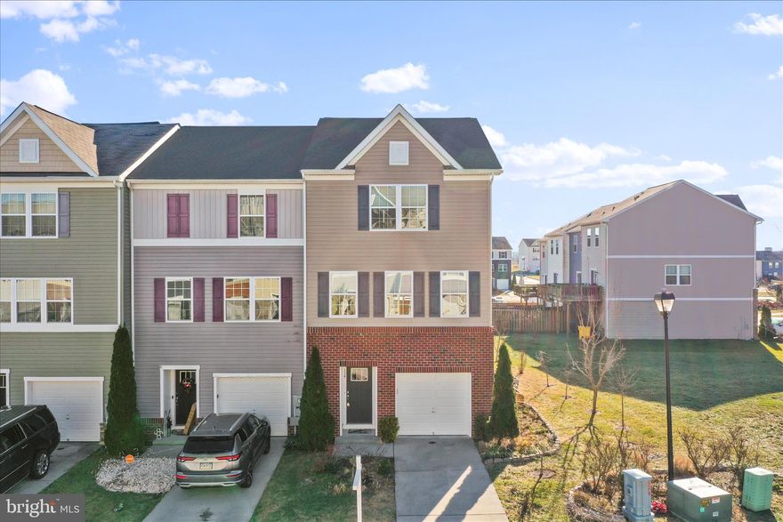 Welcome to 134 Drexel Court, a stunning three-level townhome in desirable Berkeley
Ridge. Built in 2016, It is located on one of the largest lots and is an end unit.
This single owner brick exterior town home with charming gable detail, and single car
attached garage with electronic door opener, creates an inviting curb appeal. The
outdoor space includes mature trees, flower gardens, raised bed gardens, and elevated
rear deck, providing plenty of room for entertaining or relaxing.
Inside, the entry level features a den with an attached half bath that is perfect for
guests, teens, or a home office. There is an interior entrance to the attached one car
garage. The den opens to the community playground, common green space, and
additional overflow parking available located in the rear.
The main living area showcases an open-concept design ideal for modern living and is
enhanced by nine-foot ceilings that create an open and airy feel.
Up-graded kitchen includes stainless appliances and serves as the heart of the home,
featuring a massive, gorgeous island with overhang for bar stool seating, a pantry, a
powder room, and sliding glass doors that lead to the deck.
The adjacent living room feels bright and welcoming with three large front windows in
the front and two on the side that fill the space with natural light. The entire level is
finished with durable, stylish luxury vinyl plank flooring for a cohesive look throughout.
The upper-level hosts three fully carpeted bedrooms and two full bathrooms with vinyl
flooring, including a spacious primary suite with a walk-in closet and a luxurious en-suite
bath featuring a dual quartz vanity and a tiled walk-in shower. The secondary bath also
includes a tiled shower for a touch of refinement throughout the home. Laundry hookup
is located on the upper bedroom level for added convenience.
Located in the desirable Berkeley Ridge community, this home is just steps from
schools, WVU Urgent Care with other services, Valley Health medical facilities,
restaurants, and Walmart shopping, with easy access to I-81, I-70, and I-270.
Commuting to Maryland or Virginia is quick and easy. 
Discover why this Berkeley Ridge beauty will not last long. Schedule your showing today!