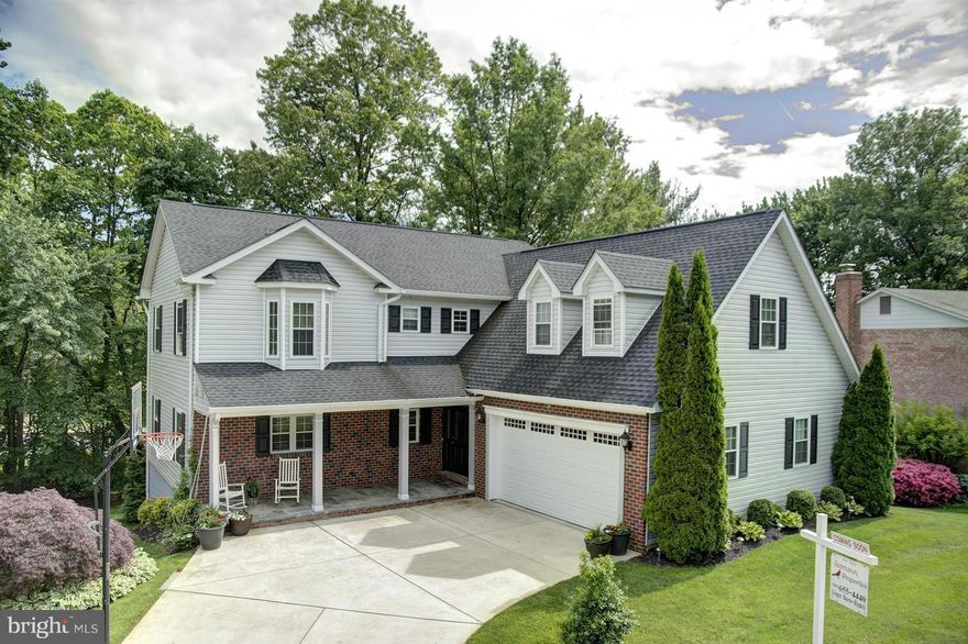 Spacious custom home in highly desirable commuter location. Private path to secondary school, short walk to elementary and GMU, shopping and recreation.Total renovation in 08 makes this house almost brand new! All new systems include: HVAC,roof,in ground sprinkler, central vac.Offer in hand but sale is contingent with 72 hr kick-out. Seller is welcoming and accepting back up offers.