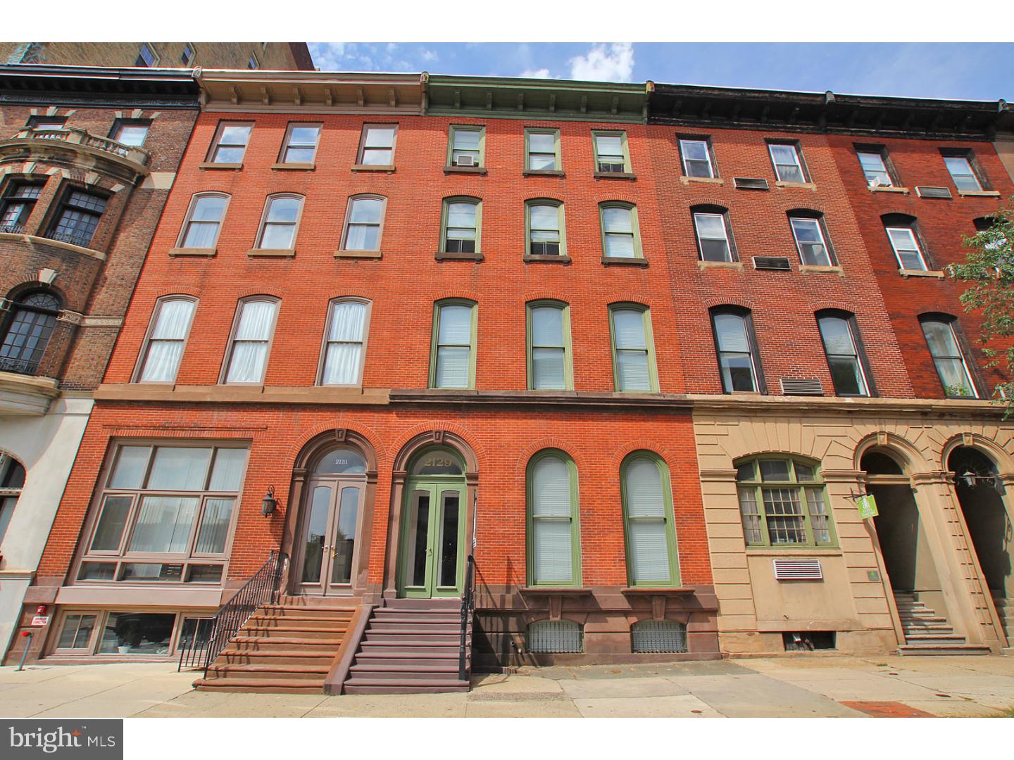 Best location in Philadelphia. Character & charm! Unique opportunity to own a multi-unit building in the heart of Rittenhouse Square! This 4 unit building offers, oversized windows, ornate mantles, crown molding, oversized mirrors, spacious living room/ dining rooms, amazing ceilings, great closets, tons of natural sunlight, central air and washer/dryers in all four units. The 1ST floor bi-level unit offers 2 beds, 1.5 baths,14ft+ ceilings, eat in kitchen, floor to ceiling pocket doors and a huge outdoor private yard! 2nd floor unit has 1 bedroom, 1 full bath, a spacious living room and galley kitchen. 3rd floor features 2 large bi level units each with 2 bedrooms and 1 full bath. Steps to popular eateries, coffee shops and the best of shopping. All gas and electric are metered separately per unit. Owner pays common electric and water. Perfect for long term investment or possible(potential) condo conversion. New roof (2014) with warranty. Property being sold in as- is condition.