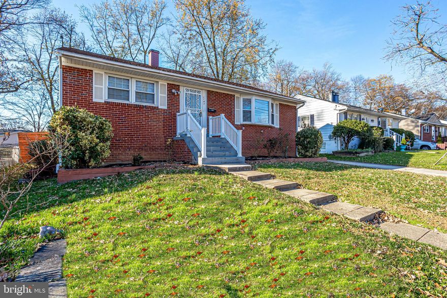 Financing Fell Through. Back on the market. Welcome Home! This ready to move in property located within a short distance of route 95 and Baltimore Avenue has a spacious first level which features a welcoming living area lit by natural lights from three sides and adorned by wood floors throughout. A newer kitchen with upgraded cabinets and drawers alongside granite counter tops, New HVAC (2019) and New 50 Year roof calls for a new owner who prefers a move-in ready property with low maintenance cost and zero to minimum upgrades for years to come! The lower level has a spacious walk-out basement leading to the generous-sized backyard which is prettified by greenery, swings and a tree house. This peaceful neighborhood is located within a few short minutes of major routes, shopping and restaurants. Please call 703-782-4962 for questions or showings!