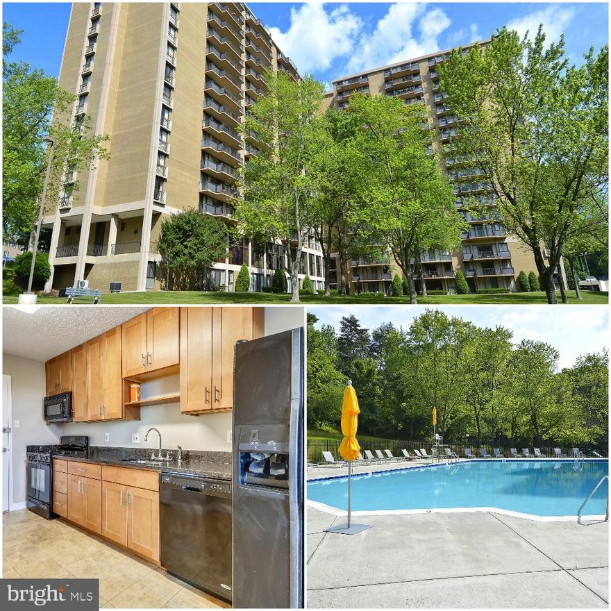 Largest 2-bedroom floor plan ideally located with end-of-row balcony / Beautifully Renovated! / New neutral carpet throughout / All surfaces repainted, including closets and doors / Fully renovated kitchen with stainless steel appliances / Remodeled bathrooms / New lighting / New window treatments / New heating and air conditioning convector units in living room and both bedrooms / Building offers a beauty salon, convenience store, exercise room, party room and laundry facilities / Pool is now open 7 days a week from noon   8:00 pm / Some on-site activities include town hall meetings, summer picnic, art and jazz festival, monthly book club, gardening and more / Condo fee includes gas, electric, water, swimming pool, recreation facilities, exterior building maintenance, grounds and lawn, insurance, management and snow removal /