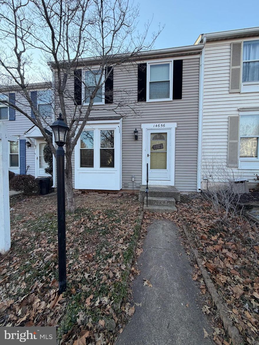 Welcome to 14656 Stone Crossing in Centreville! Located in the desirable Stone Crossing community, this home offers incredible value and an unbeatable commuter location — plus the added benefit of a newly installed gutter system.

Inside, you’ll find an open floor plan with three spacious bedrooms and two full bathrooms, offering comfortable living space and great potential to make it your own. The layout is functional and filled with natural light, creating a warm and inviting feel.

Step outside to a fully fenced backyard with a patio, perfect for relaxing or entertaining. With low HOA dues, plenty of parking, and easy access to shopping, dining, I-66, Route 29, Route 28, and Route 50, the location simply can’t be beat.

Whether you're a first-time buyer or looking to add your personal touches, this is a fantastic opportunity in a prime Centreville location. Don’t miss it!