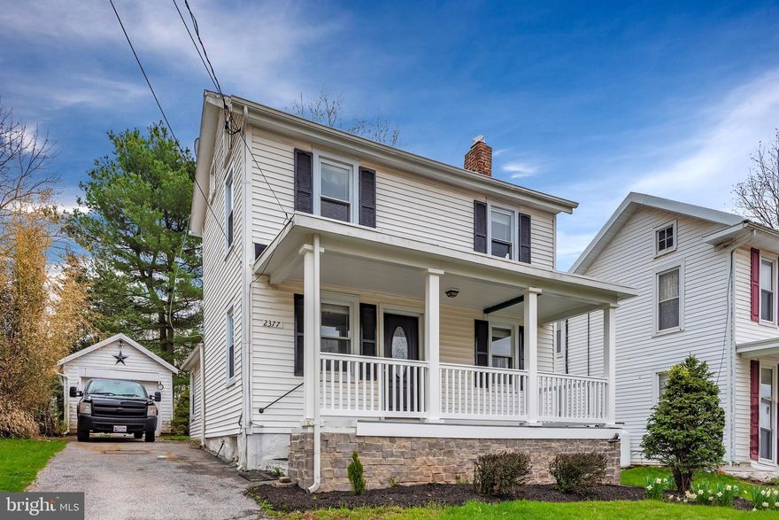 You will fall in love with this great turn of the century remodeled colonial. You will love the huge front porch waiting for your porch swing. Step inside to the beautiful hardwood floors.The kitchen has been updated with modern appliances with a great view of the spacious backyard. Upstairs you will be delighted to find an all tile, oversized shower in the updated bathroom. Back downstairs, off the mudroom you will find another fully updated bathroom.Updates to include windows replaced  6 +/- years ago, electric, water piping, and appliances. Why rent? when for the same monthly  price you can have this slice of heaven. Call Chuck for a private tour