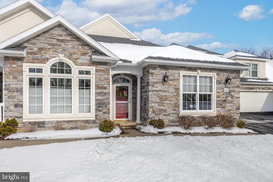 You’ll fall in love with this meticulously maintained Greenwich Hill condo. Step inside and be greeted by a bright, open layout that’s perfect for both everyday living and entertaining. The kitchen features granite countertops and stainless-steel appliances and overlooks the dining area, making it ideal for hosting gatherings. The vaulted living room with fireplace flows seamlessly into a sun-drenched four-season sunroom with direct access to the porch – a perfect spot to relax or entertain. The primary en suite on the main level boasts a spacious bathroom with a jetted tub. The main floor also includes convenient laundry for easy living. Upstairs, a versatile loft, a generously sized third bedroom and a full bathroom provide flexible space for family, guests, or a home office. Low-maintenance living is effortless with an HOA fee of $485/month, covering water, cable, snow removal, and landscaping. Two-car garage. Located close to shopping, dining, and all your daily essentials.