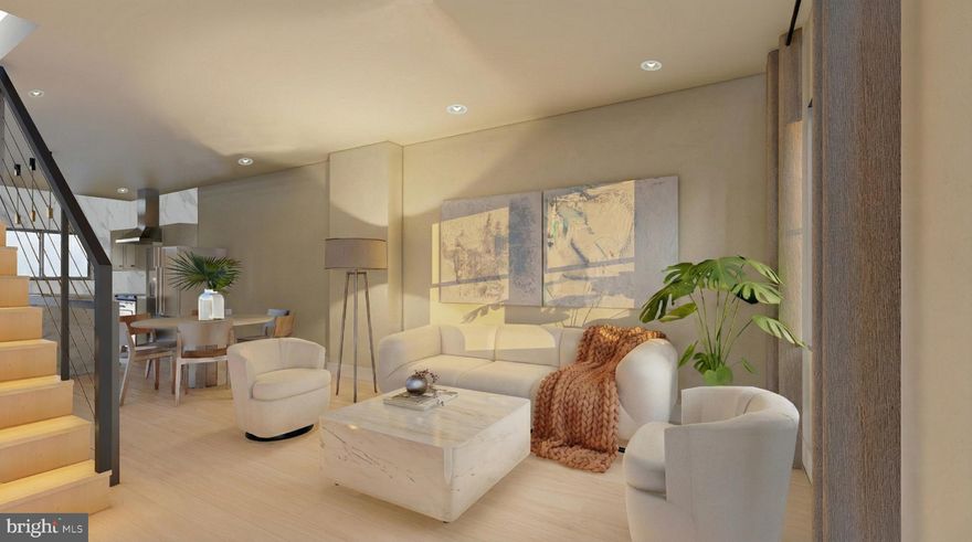 Welcome to this beautifully finished single-family home on the 30th block of Titan Street, located in the rapidly growing Grays Ferry neighborhood—an area known for its expanding parks, convenient amenities, and vibrant community. This stunning 4 bedroom, 3 bath home offers over 1,500 square feet of living space and a spectacular rooftop deck with impressive views. From the moment you walk in, you’ll notice the thoughtful attention to detail that makes this home truly special. Just a short walk away is Grays Ferry Crescent, a 4,000-foot riverfront trail featuring 12.3 acres of meadows and lawn areas, fishing spots, and a skate park—an urban oasis right at your doorstep. With a Walk Score of 93, you’ll be close to public transportation, restaurants, cafés, grocery stores, and parks. Additional benefits include a 1-year builder warranty and a 10-year tax abatement. Experience comfort, style, and convenience all in one exceptional home. Taxes and square footage are the responsibility of the buyer to have verified independently. Some photos are AI generated.