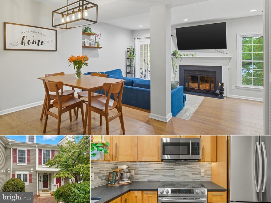 🏡Discover the perfect blend of comfort and convenience in this stunning & renovated 3-bedroom, 2.5-bathroom townhouse-style condo, nestled in the highly sought-after Courtbridge neighborhood of Arlington, VA • Just a short walk from the vibrant Shirlington Village, this home offers the best of both tranquil living and urban accessibility • Spacious Layout: The main level features gleaming hardwood floors that flow seamlessly throughout the Dining Room and Living Room that boasts a wood-burning fireplace & a lovely balcony (1 of 2), ideal for enjoying fresh air and beautiful wooded views • Renovated Kitchen: Enjoy cooking in the beautifully renovated kitchen (2016), complete with modern finishes and ample cabinetry & counter space • The kitchen conveniently opens to the dining room, ideal for entertaining • A convenient powder room completes the main level • Upstairs, find the Primary Retreat: the primary bedroom boasts spacious closets, LVP flooring, and its own private balcony (2 of 2), offering a peaceful sanctuary for relaxation • The updated Jack and Jill bathroom connects to the primary bedroom and hall, providing easy bathroom access for the second bedroom • Flexible Top Level: The third floor offers a versatile flex space that can serve as the third bedroom, office, or recreation area • It includes a convenient full bathroom, making it an ideal guest suite or private retreat • Systems/Roof: Roof & Skylight - 2015 (Association), HVAC - 2017, New Outlets & Electrical - 2023, New 2nd & 3rd floor flooring - 2022, Main Level Oak Floors Refinished - 2022, News Stairs (Treads and Risers) - 2022 • Situated in the heart of Arlington, this home is walking distance to the bustling Shirlington Village, where you'll find ample shopping, dining, and entertainment options including Carlye, Busboys & Poets, Copperwood Tavern, AMC Shirlington, Signature Theater, Shirlington Library, Harris Teeter and MORE! • Enjoy easy access to major commuter routes, making your commute to DC, Arlington, Tysons, Reston and beyond a breeze • Love where you live - welcome home!