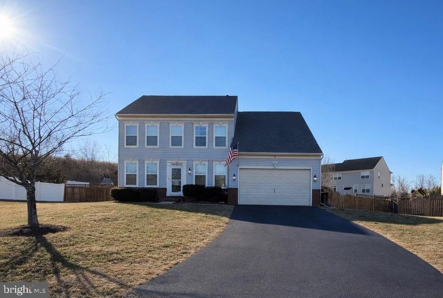 $10,000 in Closing Cost help with full price offer. Welcome to this beautifully updated home tucked away on a quiet Cul-du-sac, offering the perfect blend of comfort, functionality and modern appeal. New flooring throughout the entire first floor creates a cohesive, refreshed living space, while the updated first-floor bathroom adds both style and everyday convenience. Enjoy peace of mind with major system upgrades, including a new roof, new AC unit, new hot water heater and updated appliances. Step outside to a large, fully fenced backyard-ideal for entertaining, pets, or simply unwinding in your own private outdoor space. Conveniently located minutes from Winchester Hospital and situated within the Frederick County Public School system, this move-in-ready home offers both comfort and an excellent location. With thoughtful updates generous indoor and outdoor living areas, this is an exceptional opportunity you won't want to miss. Schedule your private showing today and experience all this property has to offer.