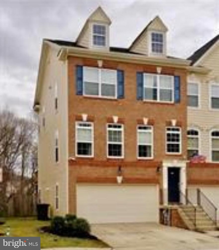 Beautifully maintained end unit, 2-car garage townhome with 3 bedrooms, 2 full baths and 2 half baths on 3 finished levels. Spacious living room and dining room combination on the main level creates an open living space. The combination kitchen and family room with fireplace makes it perfect for entertaining! Enjoy summer barbecues on the deck overlooking the woods. Upstairs you will find the master bedroom suite with vaulted ceiling and two walk-in closets. The master bath has a soaking tub, separate shower and double vanity. The 2nd and 3rd bedrooms are generously sized. There is a full bath and laundry room on the upper level. The fully finished lower level recreation room leads to the private walkout patio and fenced backyard. The home is also equipped with whole home security package that includes a 4-camera video surveillance system with live viewing screen, alarm system with door and window sensors, glass break sensors, carbon monoxide sensors and door bell camera with two way audio. Cameras and security can all be controlled through a phone app. The cost for the security monitoring is $31.79/month if you wish to use it. American Home Shield Home Warranty with $120 deductible paid by the tenant per occurence. Enjoy the amenities that Tanyard Springs has to offer such as the 24-hour fitness center, clubhouse, pool, tennis/basketball courts, walking and jogging trails, playgrounds, dog parks, picnic area, and garden center. Conveniently located for easy commute to Baltimore, Annapolis, BWI, Northrop Grumman, Fort Meade, NSA. Owner pays Home Warranty/Tenant pays deductible of $120 per occurence.