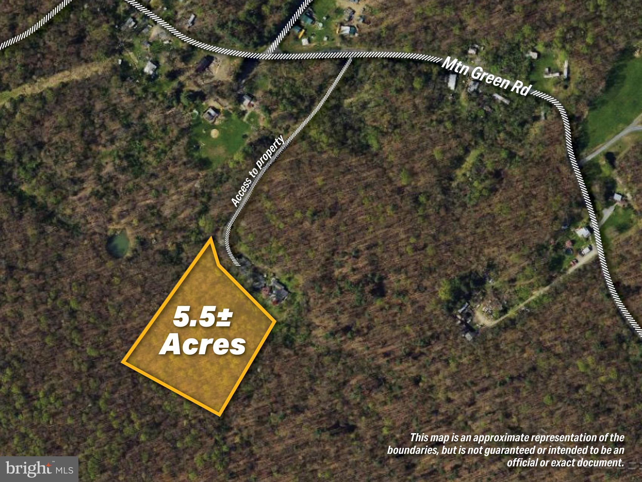 5.5+/- ACRES MOUNTAIN GREEN ROAD