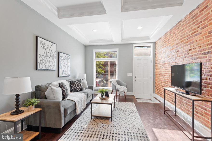 BEAUTIFUL RENOVATED HOME IN THE HEART OF CANTON WITH OFF STREET PARKING NOW AVAILABLE. GLISTENING HARDWOODS CASCADE THROUGHOUT. ENJOY UPGRADED CABINETRY, CUSTOM BUILT INS, IMPORTED TILE, QUARTZ COUNTERTOPS, SS APPLIANCES IN DESIGNER CHEF'S KITCHEN WITH OVERSIZED ISLAND. EXPOSED BRICK. TONS OF NATURAL LIGHT. FINISHED LOWER LEVEL. HIGH CEILINGS. TONS OF STORAGE. WALK-IN SHOWERS. WALK-IN CLOSETS. SPACIOUS 3 BEDROOMS WITH 3 FULL BATHROOMS. EXPANSIVE ROOF DECK FOR ENTERTAINING  WITH STUNNING VIWS. CLOSE PROXIMITY TO RETAIL SHOPPING, LOCAL DINING, PATTERSON PARK, AND ALL MAJOR HIGHWAYS. SCHEDULE A PRIVATE TOUR TODAY.