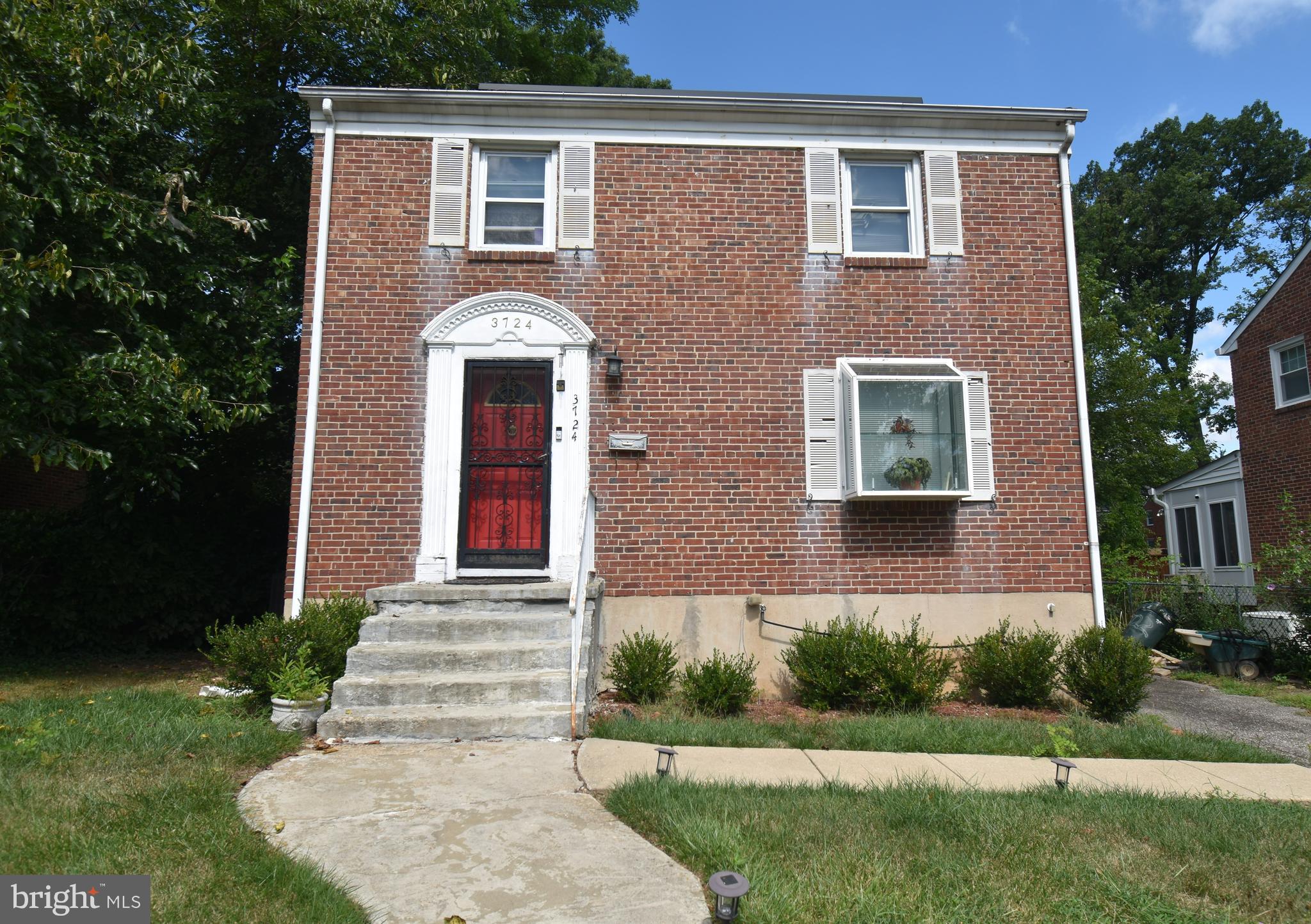 This All Brick 2 Story Colonial is a SHORT SALE AND IS BEING SOLD STRICLY AS!! SELLER WILL MAKE NO REPAIRS. Available showings dates and times only, Mondays and Fridays between 5 to 7 pm. Sundays 10am to 12 noon. The major work has been done, Updated HVAC System, Roof and Electric. It Features Formal Living and Dining Rooms*Hardwood Floor Through-Out*Fireplace in Living Room*Family Room off Kitchen, Plus a Rear Deck*Long Driveway from the Front to Backyard* Solar Panel Agreement 20 Years Installed 2016 b Tesla.