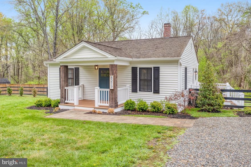 Welcome to this charming and cozy detached home, restored in 2014 and remodeled again in 2022! Perfect blend of comfort and convenience right in Gainesville on a great lot. Situated on 1.4 acres with a large fenced backyard perfect for your furry friends. Exterior features side deck and upgraded landscaping with paver walkways. New doors and black windows! Interior features two generous bedrooms and one full bath with upgraded tile work. Kitchen features navy shaker cabinetry, stainless appliances, Quartz counters, and custom backsplash. Durable laminate flooring throughout the home and freshly painted, ready for move in! Recent updates include new septic d-box 2024, hot water heater 2024, well pressure tank 2024, whole house water filter 2024, and sump pump 2024. 2014 cedar shake roof, siding, and HVAC. Perfect place to call home with no HOA fees. Owner/Agent, see it soon!