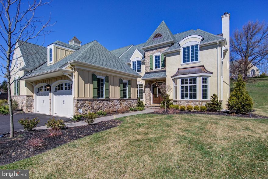 Last chance   only 3 new construction homes left in the community! The exceptional quality and superior workmanship can be appreciated in this gorgeous quick delivery Pembrey model available now! Gracious 2-story foyer welcomes you into a stunning home offering over 3800 square feet with an elegant and inviting floor plan. The foyer opens to the formal living and dining room, highlighted by transom windows, refined wainscoting and moldings, and a gas fireplace. Bright, gourmet kitchen with high-end custom cabinetry and large center island opens to the breakfast and family room and enjoys fabulous views of the stone patio and yard. Impressive 2-story family room with custom truss detail and gas fireplace with shiplap. Large study with plenty of space for custom built-ins. The second floor features a breathtaking master suite with two walk-in closets and sumptuous private bath. Two additional guest bedrooms enjoy en-suite baths and large closets. Two-car attached garage opens into mudroom with on-trend flooring and custom closets and cubbies. The home can be further customized with flooring, an optional elevator, and an optional finished basement. Don t miss this opportunity to make it your own!