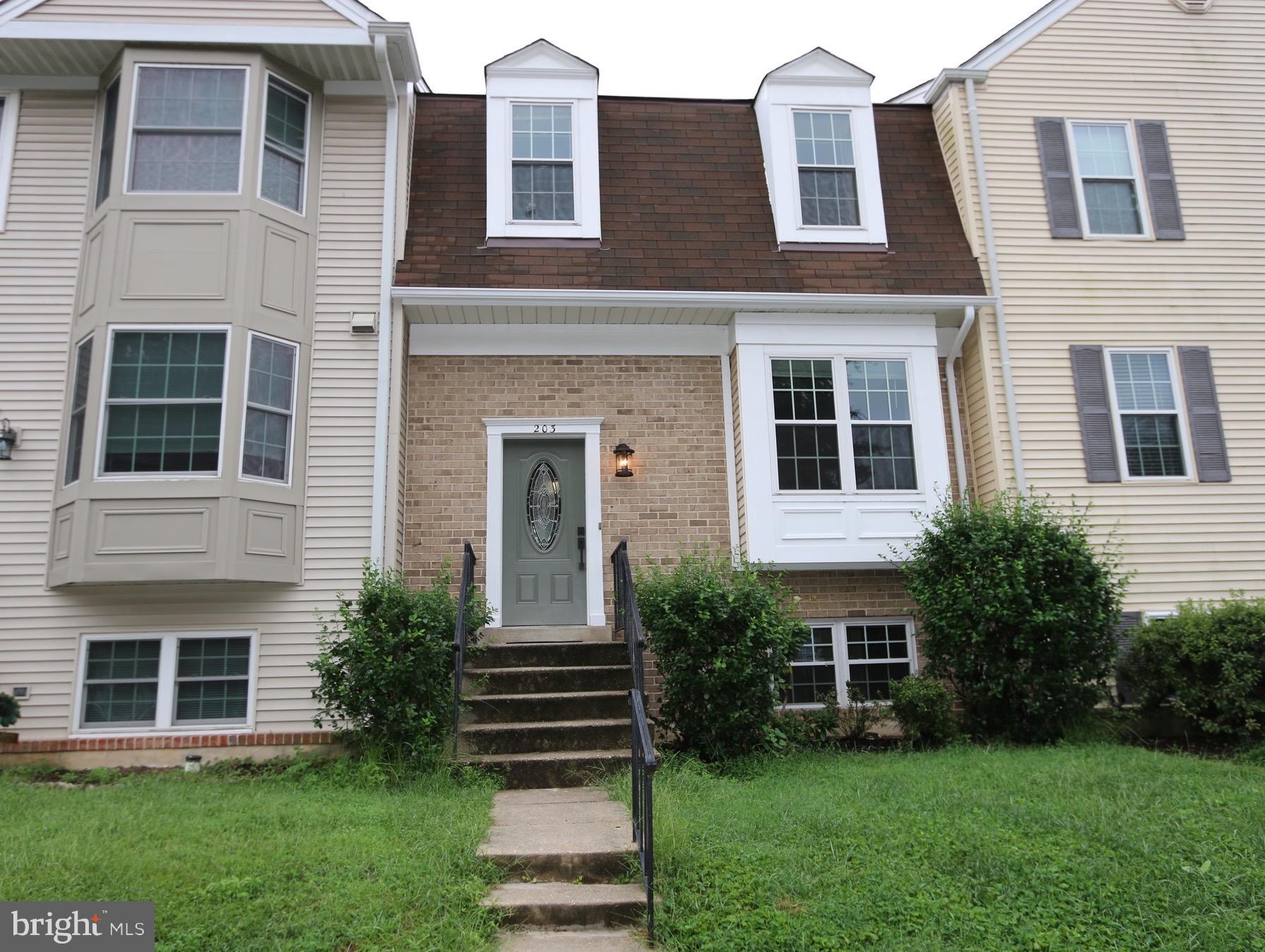 Freshly painted, newly renovated 4BR/3.5BA is move-in ready. Fantastic location near Crown & Rio, public transit, and I-270. Walking distance to grocery stores and restaurants! This spacious TH features cherry hardwood floors, granite counters, SS appliances, deck off the main level, walk out basement w/ fireplace + more! Community includes basketball courts, tennis courts and a pool.