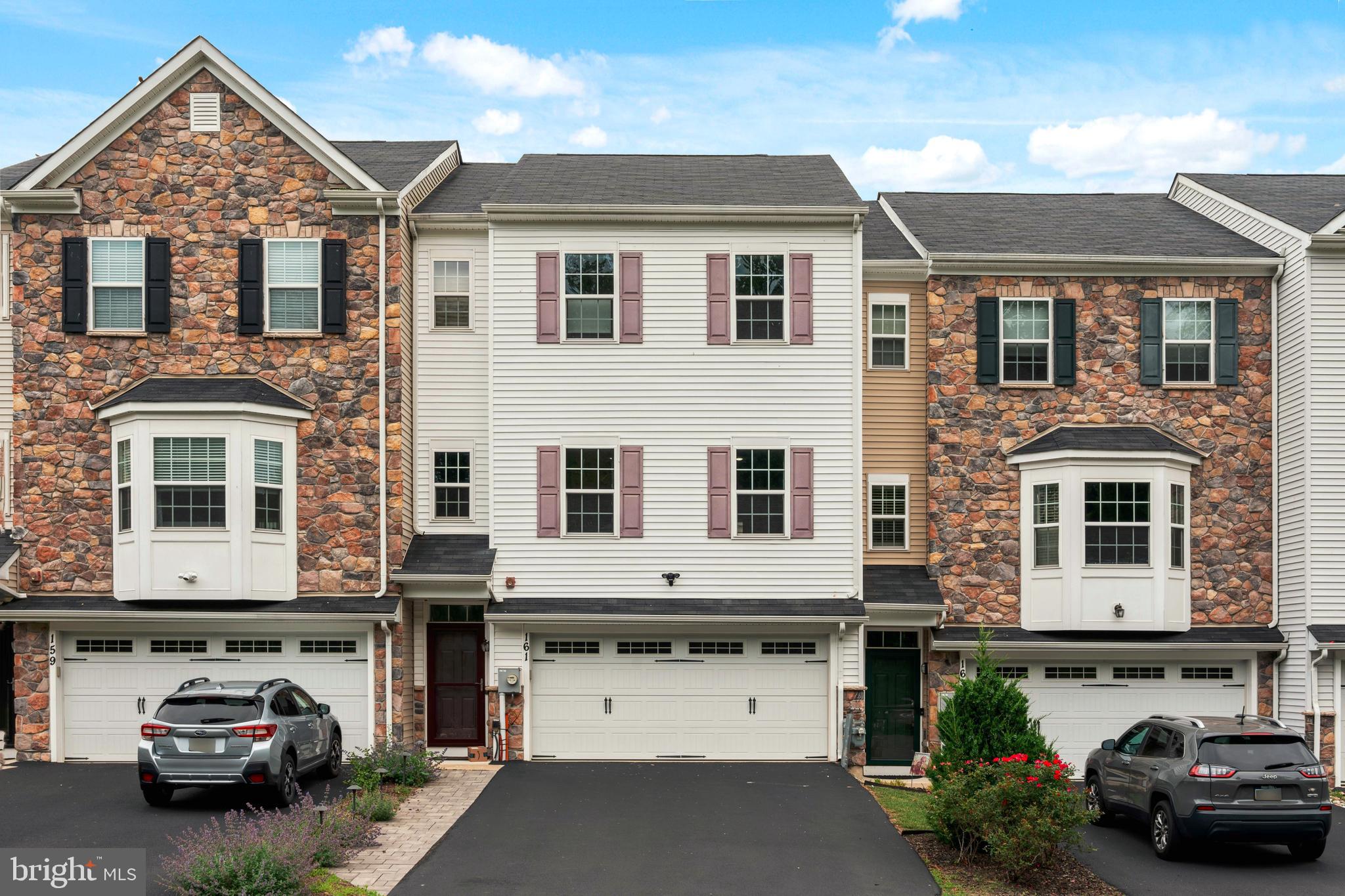 Welcome to this beautifully maintained townhome nestled in the sought-after Somerton Valley development, a perfect fusion of comfort, space, and modern convenience. With three spacious bedrooms, two full bathrooms, and two half baths, this home offers the ideal layout for both everyday living and effortless entertaining.
Step inside to a welcoming foyer that leads to a versatile lower-level den, perfect as a home office, playroom, or cozy media space with sliding glass doors opening to the backyard. This level also features a convenient powder room and access to the attached two-car garage.
Upstairs, the main living level impresses with rich dark walnut hardwood floors that flow throughout the open-concept space. The gourmet kitchen is a chef’s delight, showcasing stainless steel appliances, shaker-style cabinetry, sleek granite countertops, and a center island that doubles as a prep area and casual dining spot. The kitchen seamlessly connects to a spacious dining and living area, filled with natural light from sliding glass doors that open to a private deck, ideal for morning coffee or evening relaxation.
The upper level offers three well-sized bedrooms, a hallway full bath, and a conveniently located laundry area. The primary suite is a true retreat, complete with a walk-in closet and a luxurious en-suite bath featuring custom ceramic tilework. Plush, neutral carpeting adds warmth and comfort to the upper level.
Located within the Bensalem School District and just minutes from shopping centers, dining, and major highways, this home offers an exceptional lifestyle in a prime location. Don’t miss your chance to own this move-in ready gem in one of the area’s most convenient and charming communities!