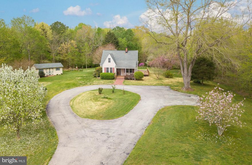 Package Deal!!! You've probably driven by this house and noticed it.... the house sits at the end of a long driveway, situated on 2 acres....all in La Plata! The inside is just as charming and unique. The main level has an updated kitchen, a dining room, living room, and family room with a fireplace. There's also a full bathroom on the main level. Make your way upstairs to find 3 bedrooms and another full bath. Entertain or relax on the back deck, overlooking a level backyard backing to trees. No HOA. This house will go quickly....schedule a tour today!