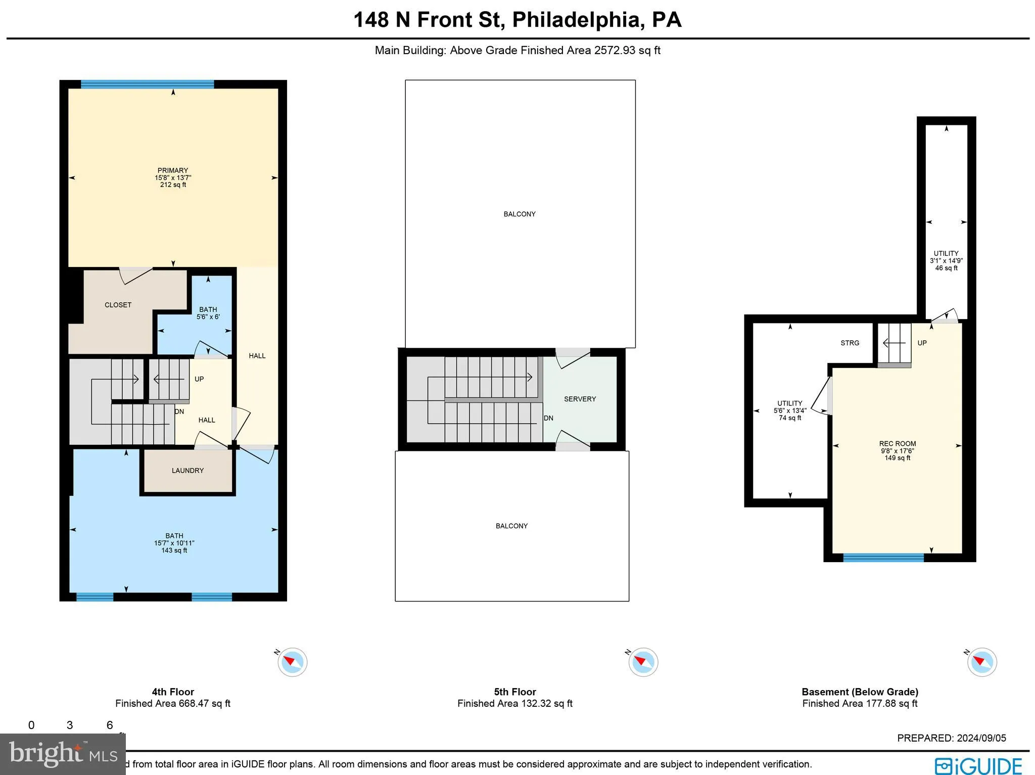 Philadelphia, Pennsylvania 19106, United States, 3 Bedrooms Bedrooms, ,5 BathroomsBathrooms,Residential,Active,43977