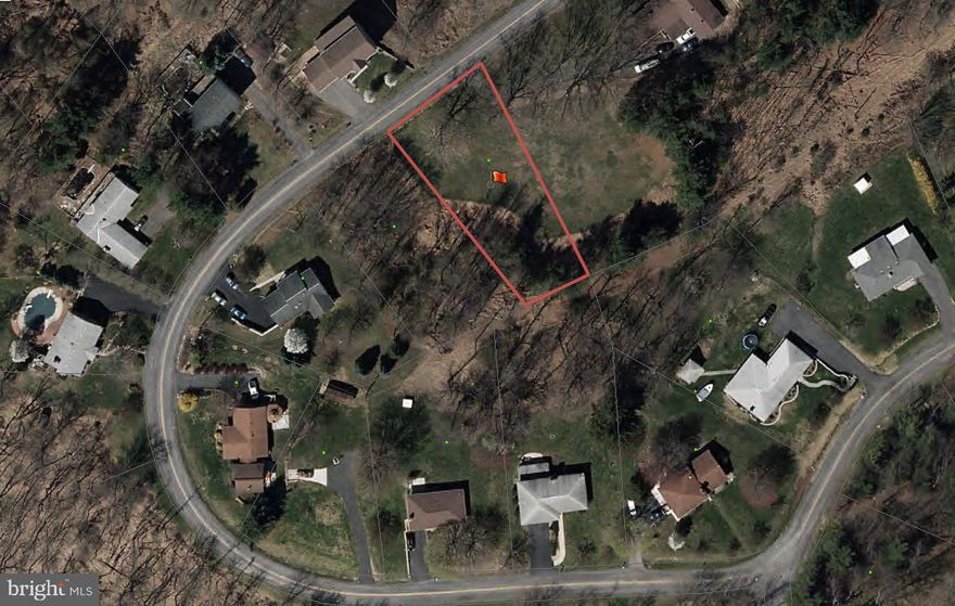 0.49 acre parcel located in the Horse Rock Hill subdivision