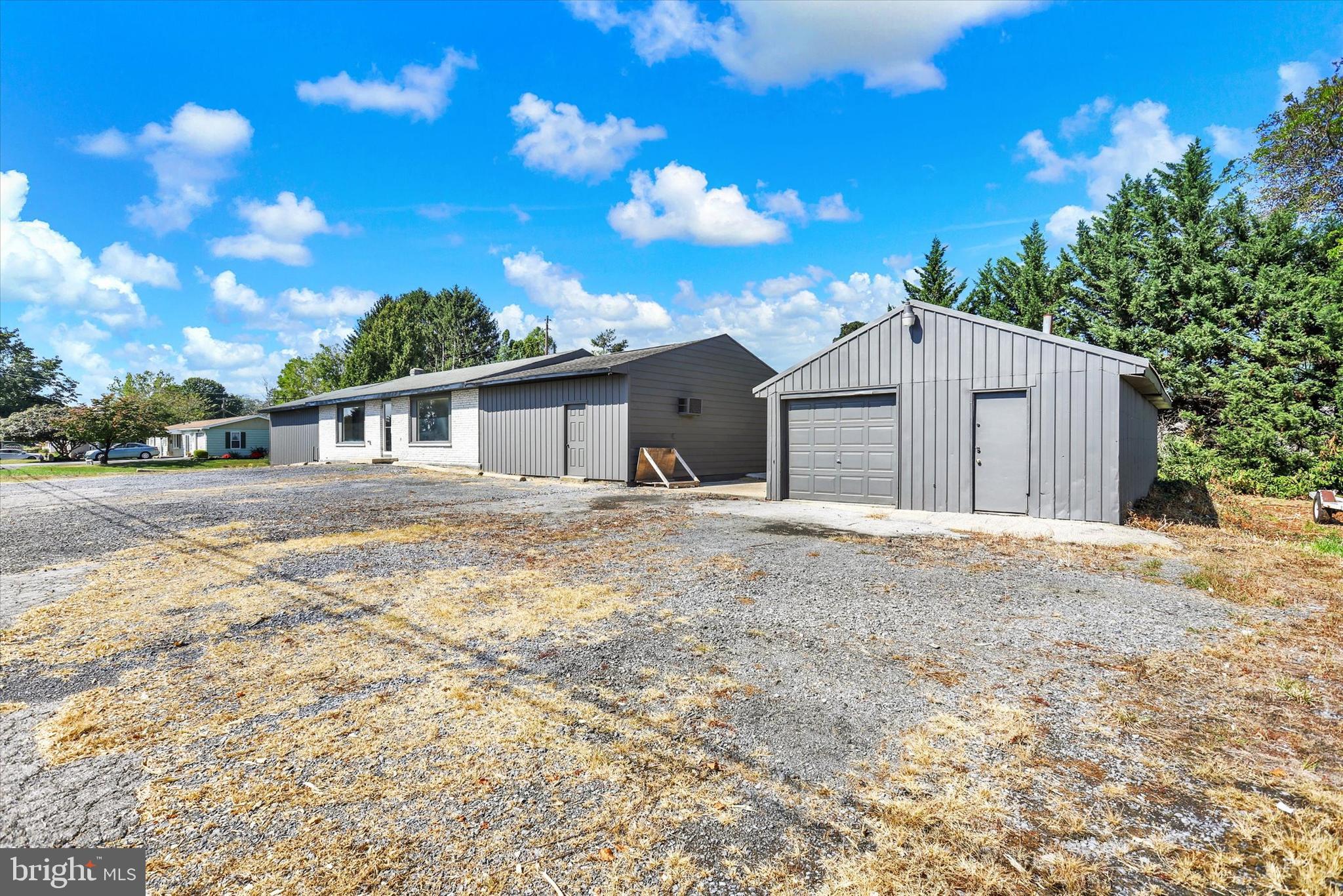 Prime Commercial Opportunity on Route 11! Located along one of Chambersburg’s busiest highways, this versatile property offers excellent visibility and unmatched convenience. Just minutes from I-81 and Letterkenny, and perfectly situated between Shippensburg and Chambersburg, it’s an ideal spot for a wide range of business ventures.
The property features a spacious building with a huge open area, separate offices/rooms, an inventory section, plus bathroom facilities. A full basement provides abundant storage, while a detached garage adds even more utility. An adjoining lot is also available—opening the door to even greater potential.
With endless possibilities, including build-to-suit options, this property is ready to bring your business vision to life. Call today for more details and to schedule a tour!
