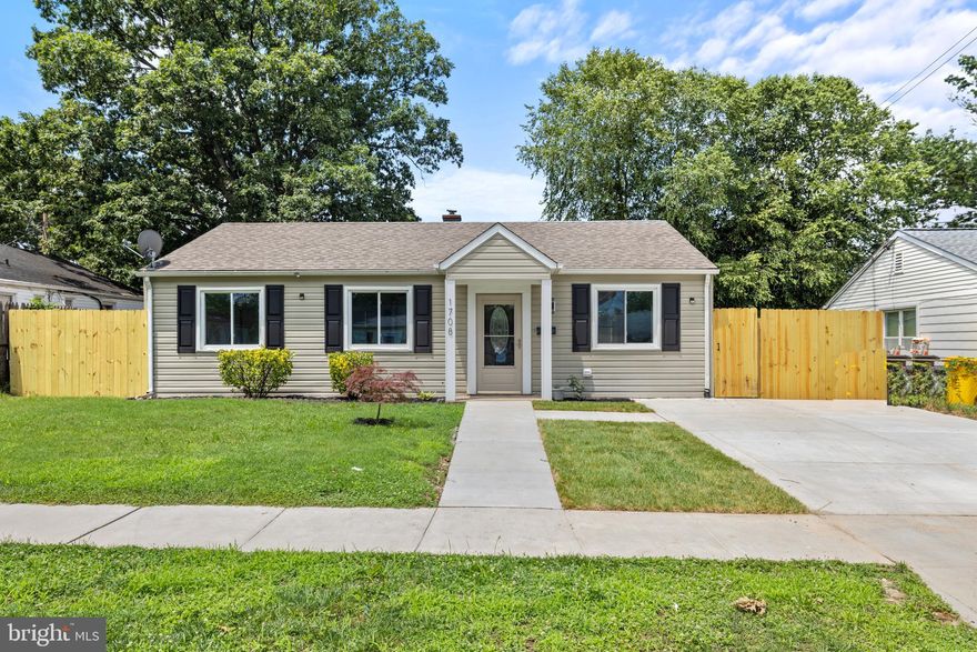 MULTIPLE OFFERS RECEIVED! Welcome to this amazing single family featuring 3 bedrooms and 1 bath. Room in the back can be used as a porch to hangout or an office. Remodeled kitchen with new cabinets and quartz countertops. Bathroom has modern tile and new toilet, & vanity. Each bedroom has its own ceiling fan. Fenced in backyard with a concrete patio to enjoy the outdoor space and host BBQs. Concrete driveway for multiple cars.