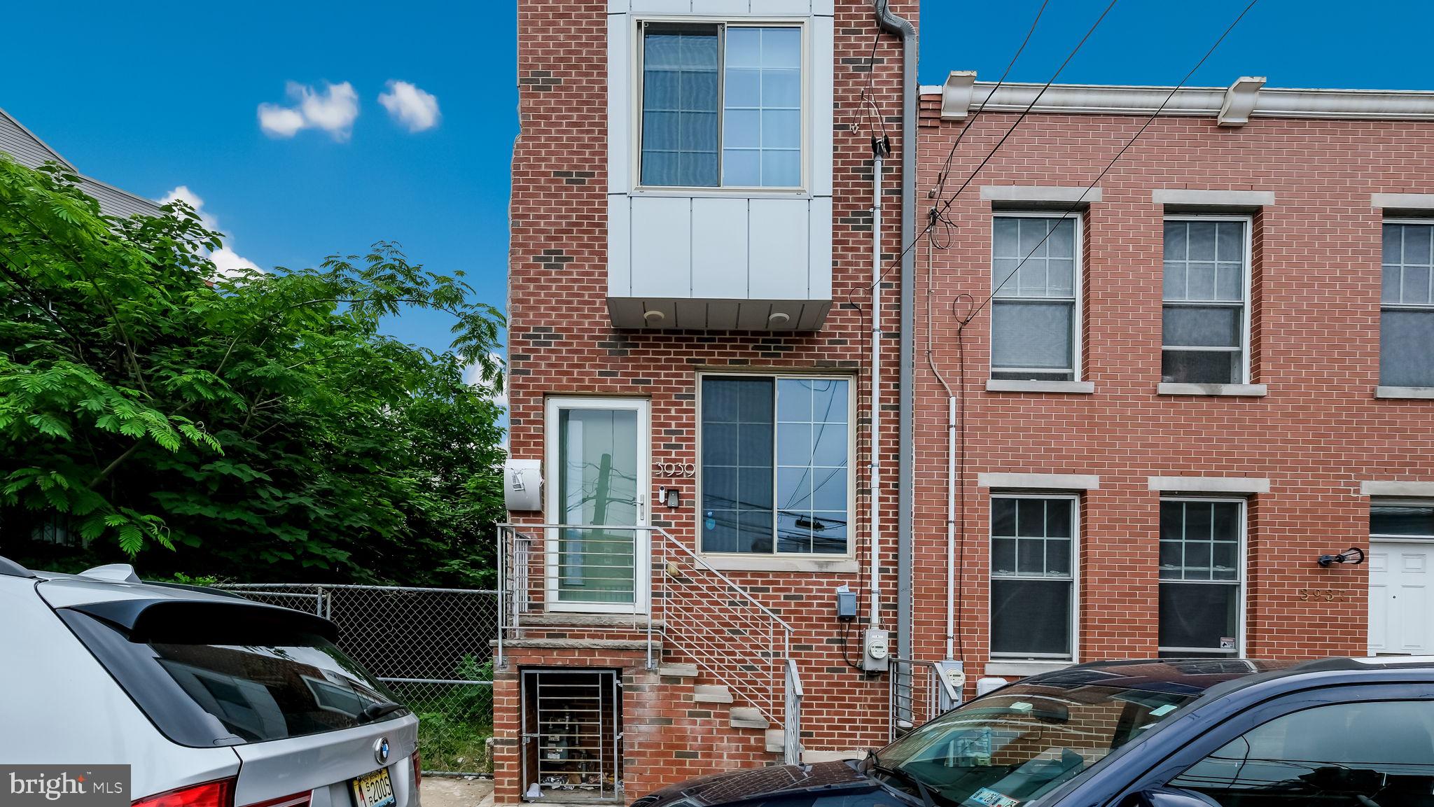 This spectacular 8 year old end townhouse located in the the heart of University City is a must see. Boasting 1700 sq ft of livable space and comes fully furnished! Close to Drexel and University of Penn and the convenience of the Trolley right there. There is even a tax abatement to enjoy with three more years remaining. The roof top access has amazing city views of the Center City skyline. Full basement, with additional three floors to enjoy. All stainless steel appliances, modern tiled bathrooms, washer and dryer all within walking distance of restaurants and attractions. This turnkey home has investment opportunities and well as a primary home.