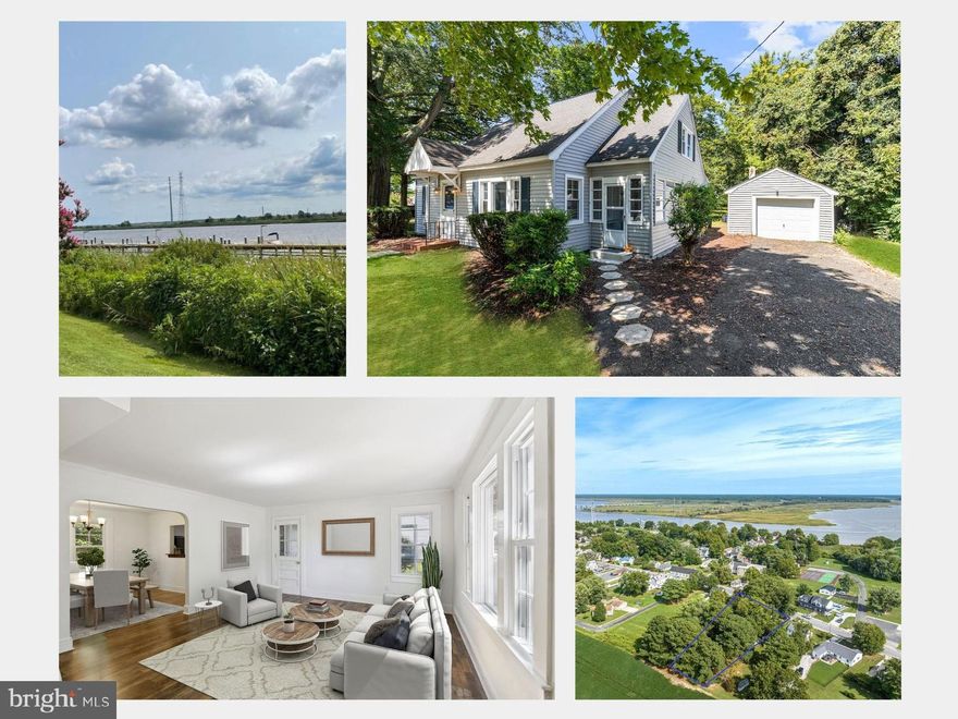 FULLY RENOVATED HOME! Discover your coastal retreat in Vienna, MD! This 4 Bed, 2 Bath home offers modern charm, and is located only two blocks from the water! The house includes a detached garage, storage shed and huge backyard, as it sits on 0.48 acres of land. The space flows well, and includes two first floor bedrooms & two top floor bedrooms with a small upstairs foyer, perfect for an office or playroom. It includes an energy-efficient heating & cooling system for year-round comfort. Top to Bottom Updates Including: Updated Kitchen, New Bathrooms, New Laminate Floors, New Carpet, New Windows, New Heating & Cooling System, New Plumbing, and More! Embrace outdoor activities and stunning sunsets. Your dream home awaits!
