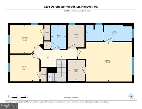 Tiny photo for 7203 Dorchester Woods Lane, HANOVER, MD 21076 (MLS # MDAA2141486)
