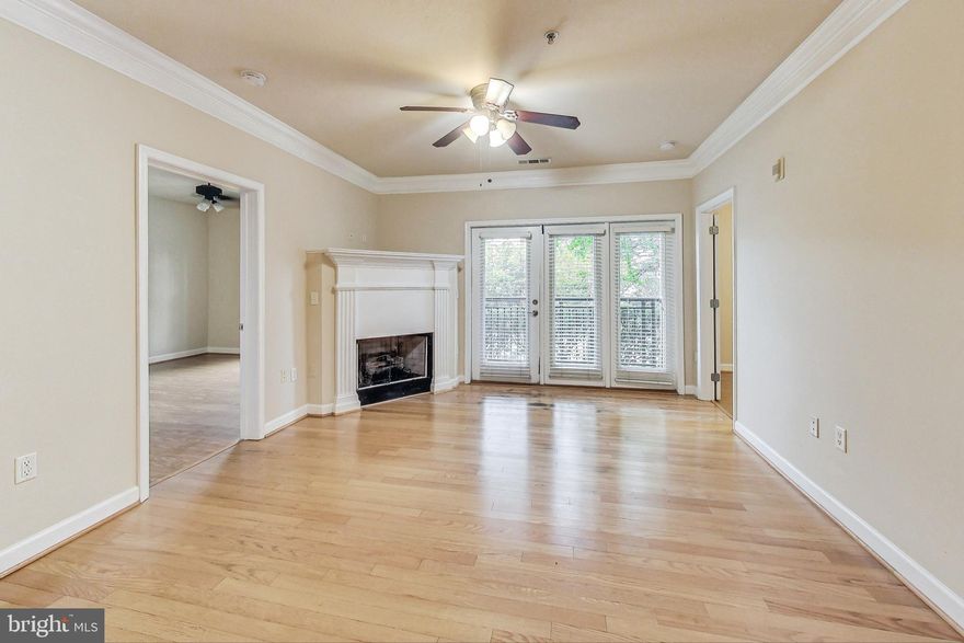 2BD/2BA on FIRST FLOOR with secure patio, open-concept living/dining room, washer/dryer in unit, 2 covered PARKING spaces included in garage. Secure storage. The Fitz features outdoor pool, gym, community center/party room, on-site mgmt office & guest parking. All located just seconds to the heart of Rockville Town Center: shopping, restaurants, grocery store, community events, library and more. Close to Montgomery College & METRO!! Basic Verizon fios included in the rent. Cat/Small dogs OK (Monthly pet rent applies). $250 move-in fee payable to the Fitz, Water billed to Tenant, through private submetering company.n-- Spectacular Location & Value! Well-kept unit in luxury condo building!!