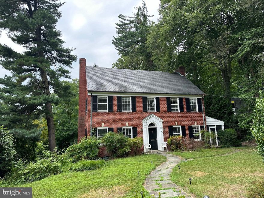 Contact me for an easy appt. 

A rare opportunity on one of DC’s most coveted streets overlooking Battery Kemble  Park !  A classic 1937 brick colonial sitting on a wonderful .57 acre paradise of options! The existing house could easily be tripled with a large rear addition and still have room for a pool and wonderful yard!  Zoning creates a possibility for subdivision as well.  It has the feeling of living on a country lane while being right downtown in our nations Capitol! Minutes to Georgetown, the Palisades, Arlington, the airport, & so much more!!!   Property is sold in strict "As-Is condition".