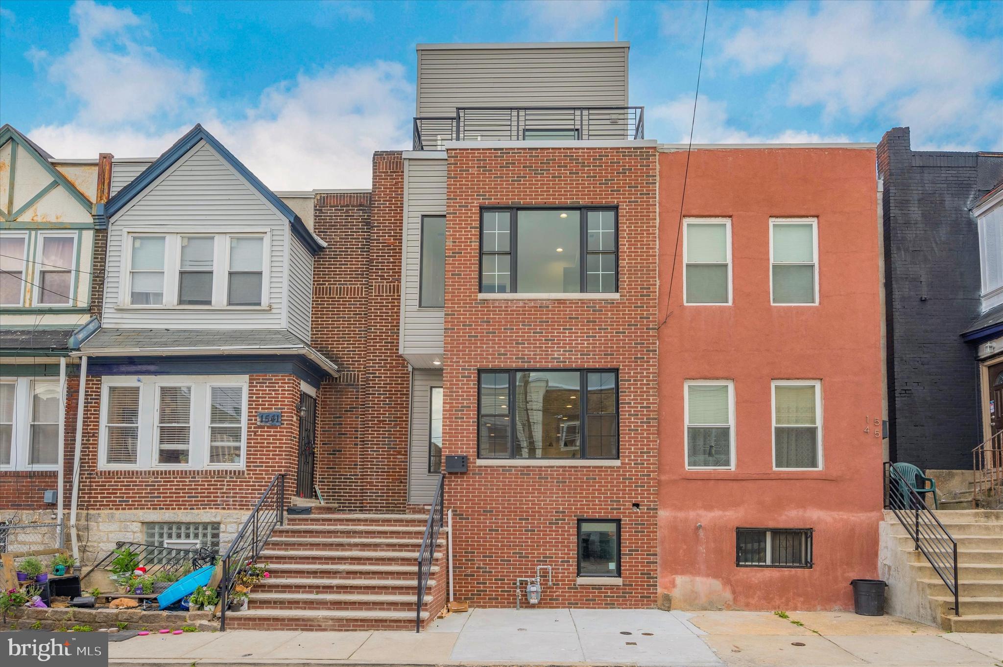 Welcome to this 2,200 sqft stunningly finished single-family home nestled in a desirable location that boasts the perfect mix of luxury and comfort. This stunningly finished BRAND NEW CONSTRUCTION is located in Grays Ferry , one of the hottest and developed section of Philadelphia. This immaculate property features 4 spacious and large bedrooms and 3,5 Custom bathrooms and more importantly 1 CAR PARKING. Upon arrival, be greeted by a charming floor plan with almost 16th frontage perfect for relaxing and natural light. Step inside and be wowed by the designer finishes throughout, including beautiful hardwood flooring that spans the entire home. The kitchen is a chef's dream, featuring luxury finishes and state-of-the-art appliances that are perfect for preparing delicious meals. In addition to the custom kitchen.Not done yet ! With DUAL HVAC SYSTEM , you will be enjoying the desired temperature in the Summer and Winter. This GORGEOUS single family house features 3,5 bathrooms that are custom European style. These sleek and modern bathrooms are sure to impress and provide a luxurious spa-like experience. From the fixtures to the finishes, no detail has been overlooked in designing these stunning bathrooms. The DECK is spacious and perfect for hosting gatherings with friends and family, while the rooftop provides stunning city views that will leave you in WOW. In addition to this, you will have beautiful balcony on 3rd floor for your morning coffee !! This home is truly a masterpiece and is perfect for those who crave luxury and comfort. Don't miss out on this incredible opportunity to own a piece of paradise in this highly sought-after location. This beautiful home comes with a 10 year tax abatement, ensuring low taxes for years to come. WHY WOULD YOU WAIT ! MAKE YOUR MOVE AND SCHEDULE SHOWING!