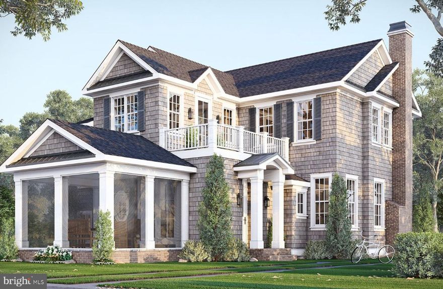 New construction ocean block opportunity with a swimming pool located in the highly desired neighborhood known as the "Pines." This 4 bedroom, 3.5 bath home has been designed to capture the essence of Rehoboth Beach charm and curb appeal. NuCedar shingles, Andersen SDL windows, white trim, brick veneer foundation and chimney, and shutters combine to create this stunning elevation. The open floor plan includes a gourmet kitchen with Wolf/Sub-Zero appliances, large island, pantry, and first floor primary suite with spa-like bath and walk-in closet. The second floor includes a bright loft area, and 3 bedrooms with ensuite baths. The exterior includes multiple living spaces such as the large front screened porch, 2nd floor deck, in-ground pool, outdoor shower, and storage shed for your beach toys. The finished basement offers additional space for storage and mechanicals. Completion scheduled for spring 2025.