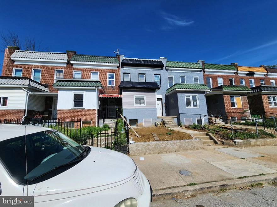ONLINE AUCTION:  This auction takes place on the Ashland Auction Group Website Bidding Platform. Bidding begins 5/15/2026 @ 10:00 AM. Bidding ends 5/19/2026 @ 11:10 AM. List Price is Suggested Opening Bid. Deposit: $7,500.

2 Story Townhouse located in the Central Park Heights area.
JUST MINUTES to Pimlico Race Course.
Easy access to major traffic artery Reisterstown Rd.
Property is vacant.