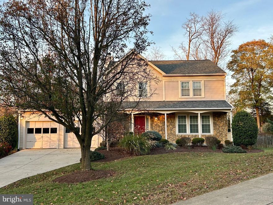 Discover a truly exceptional home nestled at the end of a quiet cul-de-sac. This stunning 3-bedroom, 2.5-bathroom stone-front Colonial features a charming covered front porch and a spacious two-car garage, all on a beautifully landscaped lot of over one-third acre. Step inside to find an awe-inspiring two-story family room with vaulted ceilings, skylights, hardwood floors, and a cozy wood-burning fireplace—perfect for gatherings. This inviting space opens seamlessly to a designer gourmet kitchen with granite countertops, a breakfast bar, double pantry, stainless steel appliances,  and a delightful breakfast area.

Retreat to the luxurious primary suite, complete with soaring vaulted ceilings, a spacious dressing area with closet organizers, and a beautifully remodeled bathroom featuring a jetted soaking tub, separate shower, and skylights. Two additional bedrooms with plush carpeting, window treatments, and vaulted ceilings offer comfortable retreats for family or guests.

This home boasts multiple exquisite living spaces, including a formal dining room with crown molding and chair rail, a comfortable living room, and a sunlit breakfast nook. An expansive unfinished basement provides ample storage space and potential for future customization.

Special details include:

Primary Suite: Vaulted ceiling, ceiling fan, skylight, walk-in closet, spa tub
Family Room: Vaulted ceiling, hardwood flooring, ceiling fan, fireplace
Kitchen: Granite counters, breakfast bar, built-ins, hardwood flooring
Dining Room: Crown molding, chair rail, window treatments
Appointments are by request only—an extraordinary opportunity to make this impeccable home yours! Please submit all offers with a GCAAR contract, financial statement, and pre-approval letter.