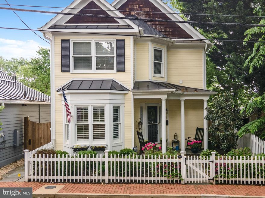 Crafted in 1995 by renowned local builder Paul Reimers – celebrated for his high-quality craftsmanship – this Victorian-style home boasts approximately 1,630 square feet of living space brimming with timeless charm and modern comfort. Set on a quiet side street in the heart of Historic Leesburg, it’s just a short stroll from downtown’s vibrant shops, restaurants, and the popular W&OD Trail for walking and biking. This location truly offers the best of both worlds – a friendly, walkable neighborhood and quick access to major commuter routes. You can enjoy an easy evening stroll to your favorite café and an easy drive to work the next morning. Step inside and you're greeted by gleaming newer hardwood floors that run throughout, leading you into a the dining room and bright, spacious living room warmed by a cozy gas fireplace – perfect for curling up on a cool evening or hosting movie night with friends. The modern kitchen has been beautifully updated with quartz countertops,  upgraded stainless steel appliances, new fixtures, a stainless steel farm house sink , complemented by a walk in  pantry  loads of cabinet space. It offers both style and functionality, whether you’re whipping up a quick week night dinner or preparing a holiday feast. Upstairs, you will find a convenient laundry  space, the large primary bedroom boasting a walk in closet and private renovated bathroom and two additional bedrooms that share a Jack and Jill fully renovated bathroom. There is also a  convenient half bath on the main level for your guests. Outside, the home is just as enchanting, starting with a storybook front porch that’s perfect for sipping your morning coffee and greeting  neighbors as they stroll by. Out back, a private custom patio bordered lush landscaping and a fence that  offers a tranquil spot to unwind or entertain. . Even with its in-town location, this property doesn’t skimp on practical features – a large attic and backyard shed provide ample storage for everything from sports gear to holiday decorations. With its blend of historic charm, modern comfort, and a prime downtown location, this home encapsulates the very best of Leesburg living. Don’t miss the chance to make 18 Ayr St SW your own and experience life in the heart of Historic Leesburg!  Updates include: new roof and gutters in 2020, plantation shutters on most windows and custom shades installed in 2021. Water heater Fall 2020, custom paint throughout home 2021, Updated all bathrooms with quartz counter tops and custom fixtures 2021, all new high efficiency commodes (2021),  new dryer in 2020 and washer 2025