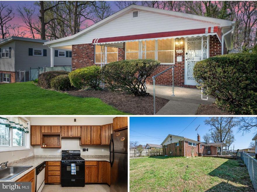 If this home could talk, it would tell you about how wonderful the neighbors are! Located in the Sudbrook Park neighborhood,  the red brick home features an updated roof, HVAC, and hot water heater. The finished basement, while needing some cosmetic updates, offers a great opportunity for personalization and additional living space, which can be especially appealing to first-time buyers looking to grow into their new home. The level backyard and covered porch offer enjoyable outdoor space without the need for major upkeep. And, of course, the fantastic neighborhood and welcoming vibe of the home make it a comfortable and inviting place to live.