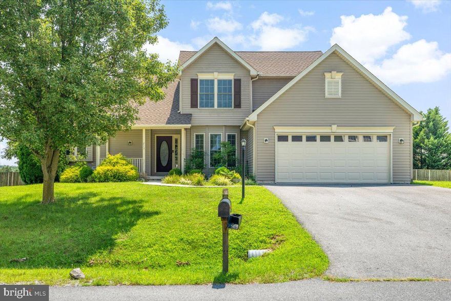 This beautifully updated single-family residence boasts 3 bedrooms and 2.5 bathrooms, perfectly designed for modern living. The main level features a spacious primary bedroom complete with a private en suite bathroom—offering both comfort and convenience. Step into the bright, freshly painted interiors where you'll find a contemporary kitchen outfitted with sleek stainless steel appliances, ideal for culinary enthusiasts. The home’s inviting layout flows effortlessly into cozy living areas, making it perfect for both relaxing and entertaining. Descend to the fully finished basement, where you'll discover a versatile rec room, a dedicated movie theater for unforgettable movie nights, and two additional office/dens that can easily serve as extra bedrooms or multifunctional spaces to suit your lifestyle. Outside, enjoy gatherings on your newer deck, while knowing that essential updates like the roof and HVAC system have been recently upgraded for your peace of mind. Minutes from Spring Mills Schools, Walmart and other Grocery Stores, Entertainment, Restaurants and all main commuter routes. Don't miss the opportunity to call this meticulously maintained home yours—schedule your tour today!