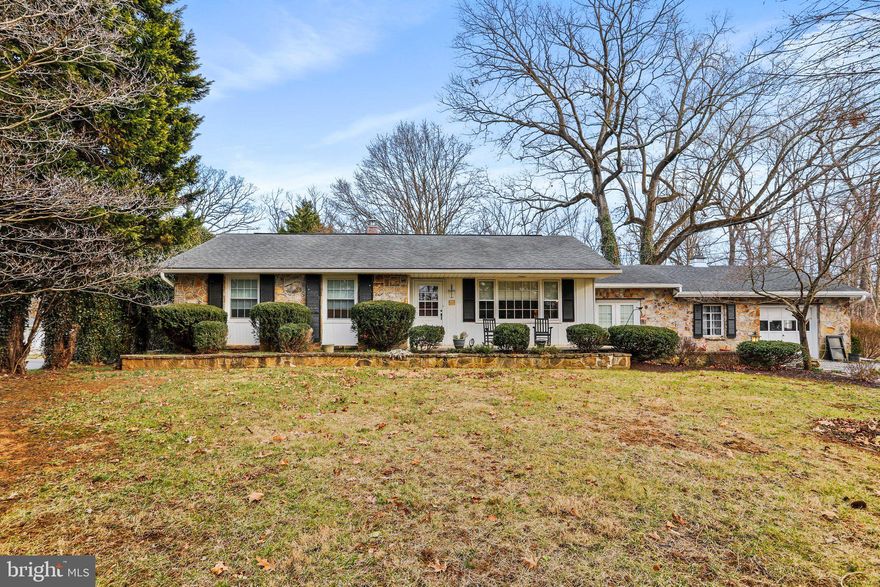 Well-maintained 3 bedroom, 1 bath stone-front rancher. Situated on 0.86 acres. Hardwood floors throughout. Living room. Eat-in kitchen. Dining room. Large family room with a stone fireplace and new carpet. Refinished bathroom tub. Full basement with laundry, ample storage space, and could be finished into a recreation room. Spacious backyard with partially fenced area, deck, and patio area. One-car garage with attic, additional storage space and separate room that's currently used pet grooming area. New gutters with covers installed 2022. Quick access to Interstate 81. Close to shops, dining, and medical facilities. Schedule your tour today!