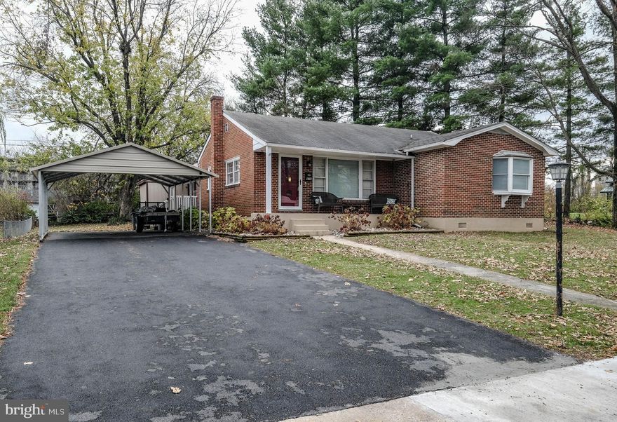 When you consider how rents are rising, owing a home makes lots of sense. You'll adore this 2 bedroom, 2 bath brick rancher  with basement located in an established neighborhood. Some of the features you will encounter in your home is an updated kitchen with upgraded countertops, tile back splash, laminate flooring and stainless steel appliances.  The spacious primary bedroom features a large walk-in closet, ceiling fan with light and primary bath with tile flooring.  The living room boasts a dining area, carpet and ceramic stove with ceramic logs.    Call today to see this home, tomorrow may be too late.