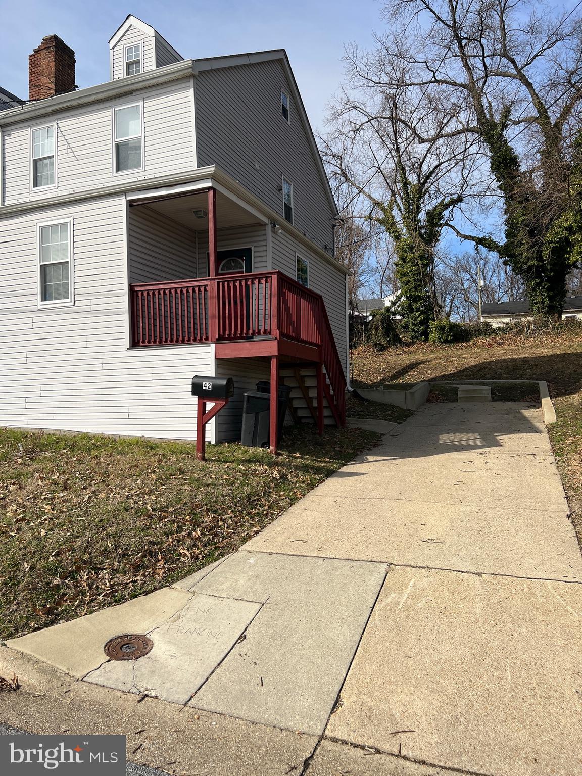 Beautifully updated 2 bedrooms, LOFT & 1 and a half bathroom semi-detached townhome with driveway parking. The home has great privacy. The Metro station is located less than a block away. The property has great privacy. This is the perfect home for an owner-occupant or an investment property. NO HOA. Seller prefers Trusted Title Group Clinton Md