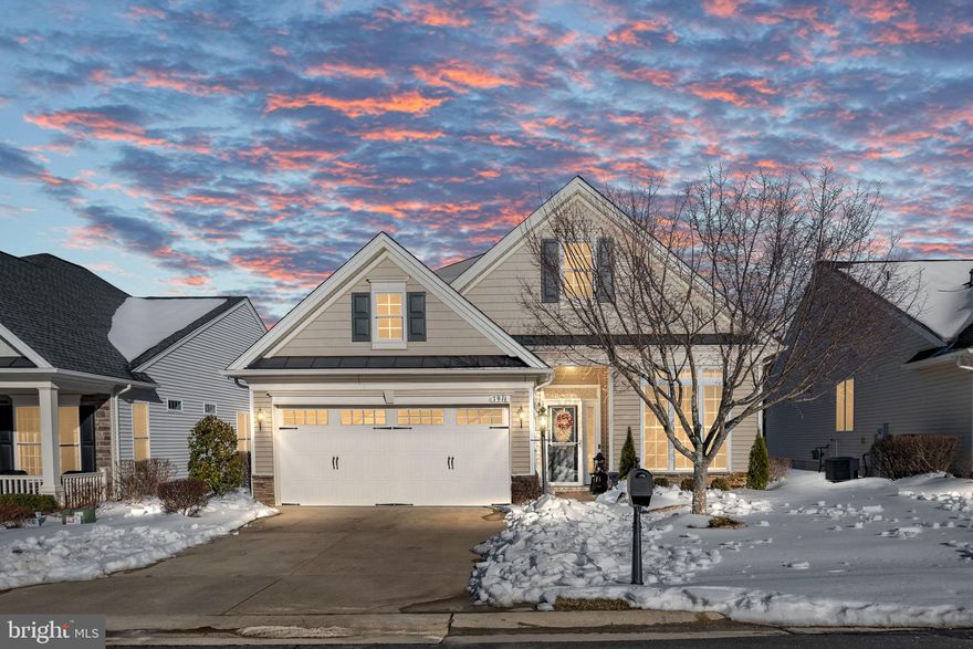 Beautiful 2BR/2BA Home in Premier 55+ Community – One-Level Living at Its Finest

Welcome to easy, elegant living in this beautifully maintained 1,690 sq ft home located in a highly sought-after active adult (55+) community. Designed for comfort and style, this one-level home features a bright, open-concept floor plan, neutral paint tones, and soaring 11ft ceilings with crown and trey molding. Custom floor-to-ceiling drapes add a stunning designer touch and perfectly complement the primary bedroom’s color palette.

The gourmet kitchen is perfect for everyday living and entertaining, offering granite countertops, stainless steel appliances, a wall oven, gas cooktop, and custom upgraded cabinetry with abundant storage.

The spacious main-level primary suite is a true retreat, complete with a large walk-in closet, double vanity, and an oversized walk-in shower.

Recent upgrades include:

• New Luxury Vinyl Plank Flooring

• New 17k Whole-house generator

• Enclosed rear sunroom

• Stamped concrete patio with stone wall — ideal for relaxing or entertaining outdoors

Step outside to enjoy your private outdoor living space or take advantage of the incredible community amenities.

Community Lifestyle & Amenities:

Residents enjoy access to a 5,000 sq ft clubhouse featuring:

• State-of-the-art fitness center

• Indoor & outdoor swimming pools

• Locker facilities

• Walking & biking trails

• Putting green

• Social spaces and planned activities

The HOA covers yard maintenance, snow removal, and trash service, making low-maintenance living a reality.

Prime Location: Conveniently located just off Route 3, close to shopping, dining, the new Publix, and easy access to I-95. Additionally, the home is just minutes from multiple walk-in clinics and emergency hospitals, offering added peace of mind. Everything you need is right at your fingertips.

This home offers the perfect blend of space, comfort, privacy, and vibrant community living.

Come see how good life can be — your next chapter starts here.