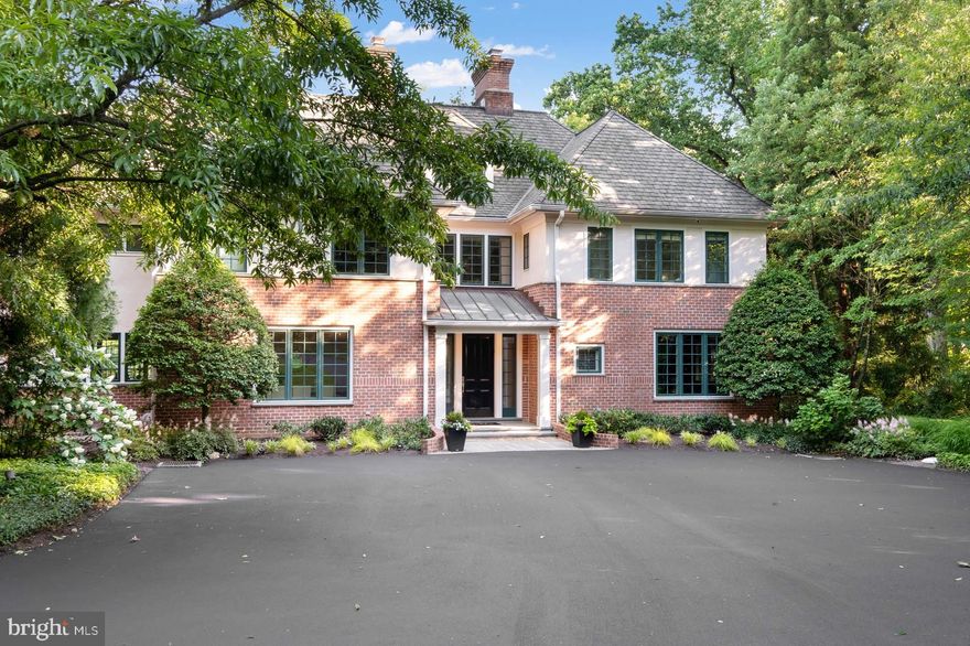 Once in a lifetime opportunity to own this CUSTOM BUILT MAIN LINE ESTATE with GUEST HOUSE privately nestled on 9 PARK-LIKE ACRES.  Set down a PRIVATE, long winding driveway, this magnificent 9000+ sq ft brick European Manor Home w/ separate Stone Guest House, Pool and Pavilion overlooks the incredible lush landscape and Spring Fed Pond giving one the feeling of being one with nature!  If you are looking for elegance, sprawl and SERENITY, this UNICORN PROPERTY is not to be missed. The SETTING IS PRIVATE, yet you remain CLOSE TO EVERYTHING - minutes to the center of Bryn Mawr (R-5 train to Center City Philadelphia, Fine Dining, Shopping/Boutiques, Bryn Mawr Theater +++)  and 1.8 miles to famed MERION GOLF CLUB (home of the 2013 US OPEN).  This stunning MAIN LINE COMPOUND offers SUBDIVISION & DEVELOPMENT POSSIBILITIES or can be enjoyed by one owner in its entirety.  Call listing agent with questions and/or to schedule an appointment. All interested parties must show proof of funds or financial viability to confirm appointments.