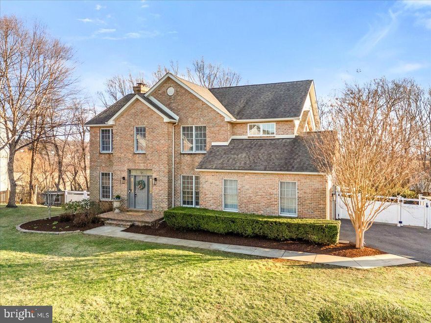 This custom-built Admar home in the Foxfield subdivision of Middletown offers over 3,900 finished square feet of living space on a private .35-acre lot. Built in 2000 and upgraded throughout the years, the design strikes a balance between modern comfort and classic appeal, featuring five spacious bedrooms upstairs and a walkout level finished basement that includes another bedroom, two offices, a rec room, and a full bath.  The kitchen impresses with its 42-inch cabinets, granite countertops, spacious pantry, and coffee bar, opening onto a composite deck and screened porch — ideal for relaxed gatherings. Additional highlights include a brick exterior, a stone fireplace in the family room, with fresh paint throughout, and 9-foot ceilings on the main level, all contributing to a welcoming atmosphere. Modern touches, such as a Tesla Powerwall that stores energy from solar panels (owned) for backup power, further enhance the property. Upstairs, you'll also find two well-appointed full baths, a dedicated laundry room, and a separate framed and rough-in third bathroom, enhancing the home's practicality. New carpet upstairs complements the main level's freshly refinished wood floors and elegant wood staircase, while the primary suite offers a comfortable retreat with its en-suite bathroom complete with a shower, soaking tub, and double sink vanity. The walk-out basement provides direct access to a patio and covered porch, while additional outdoor features include a fenced rear yard, a side-load garage, and a custom tree house. You will be pleasantly surprised by the abundant space this home offers and all the fresh updates. Age of systems: Heat pump 2: 2015 (upper only); Pellet stove: at house when purchased, new igniter in 2020;  Tesla power wall: 2020; Solar panels : 2020; Roof: 2015 (50 yr shingles); Water heater/tankless: 2024.  Microwave, Stove, Fridge, Dishwasher, Heat pump 1: (main and lower levels) :unknown - at house when purchased. 
 211 Rod Circle is a great opportunity in a charming community with no HOA fees, and all within walking distance of the community park and walking trails. This exceptional home won't disappoint!