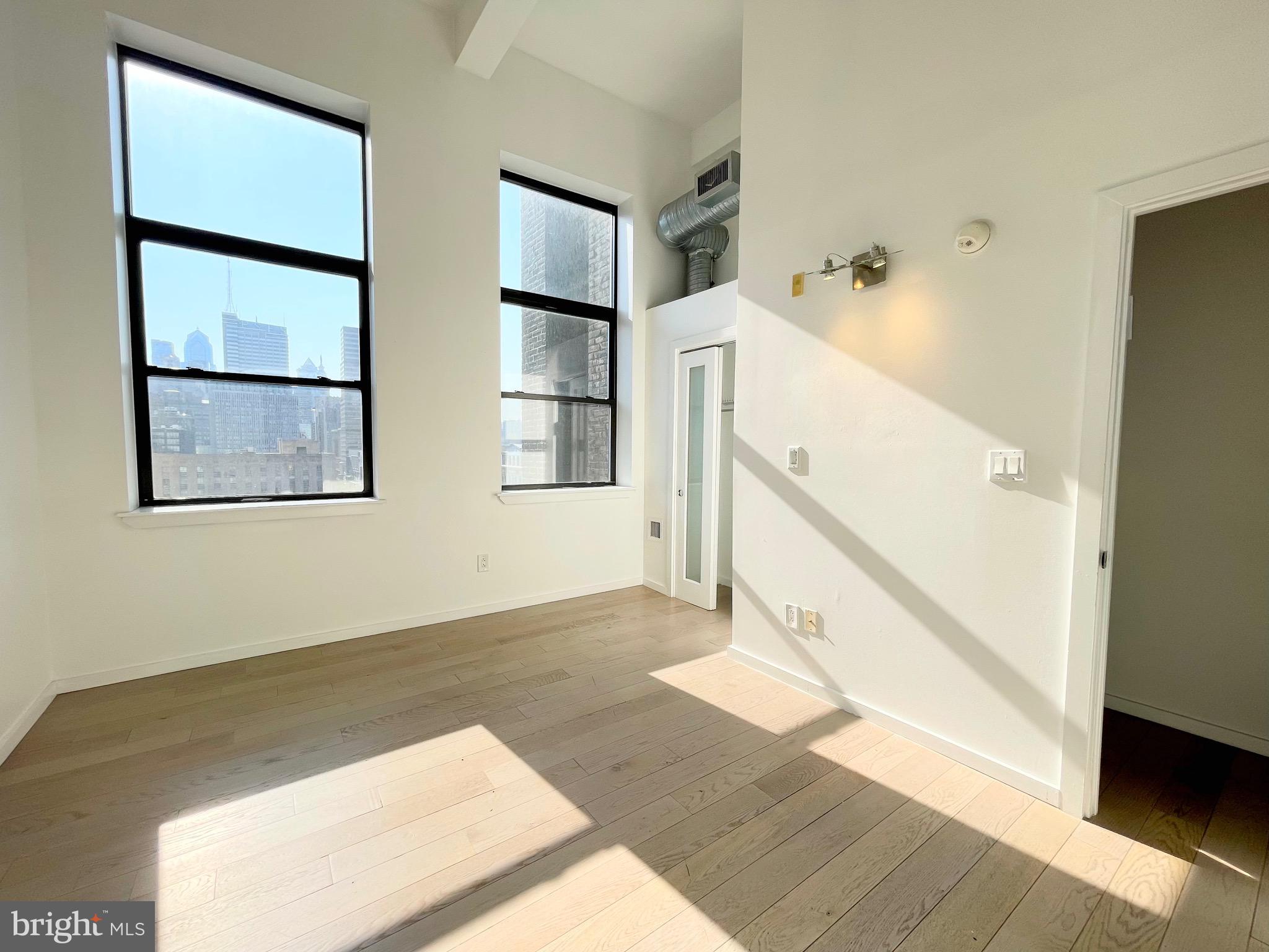 Welcome to Thomas Lofts! This exquisite 2-bedroom, 2-bathroom apartment is located on the 7th floor, offering you the perfect combination of luxury and comfort. As you step into this stunning unit, you'll be captivated by its modern design and thoughtful layout. One of the most impressive features of this apartment is its stunning city views. These breathtaking views provide a constant reminder of the vibrant energy that surrounds you. Gym and sauna is free for residents to use at their leisure 24/7. The property is Located within Philadelphia's Historic District, known as Old City. Close walk to popular sights such as City Hall, Independence Hall, Washington Square Park, and many top-rated Philadelphia restaurants!