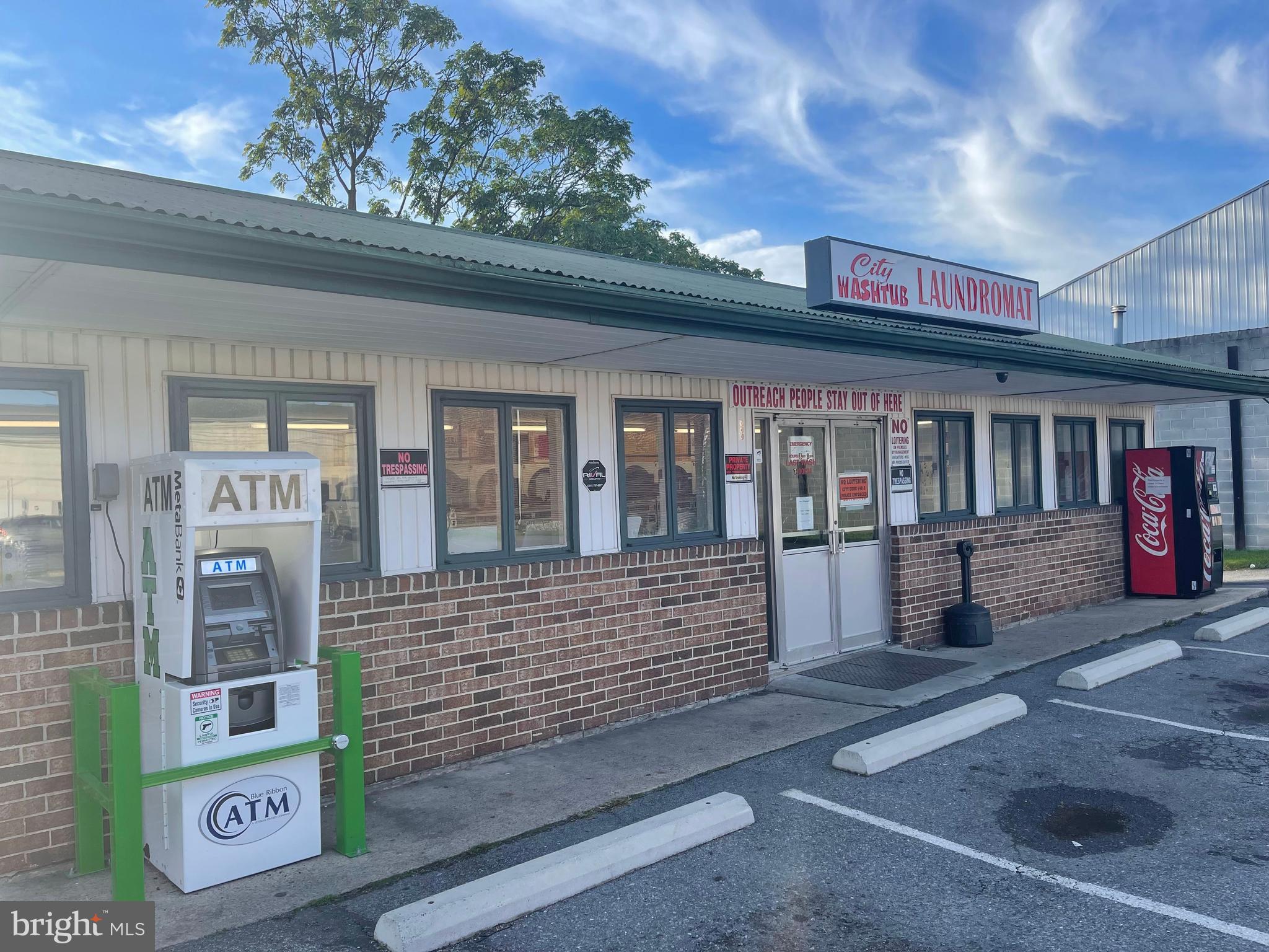 Your chance to purchase a laundromat with Real Estate INCLUDED! Turnkey operation waiting for its new owner. There is the possibility for a second location to be purchased in a package deal. Call to day for more information.