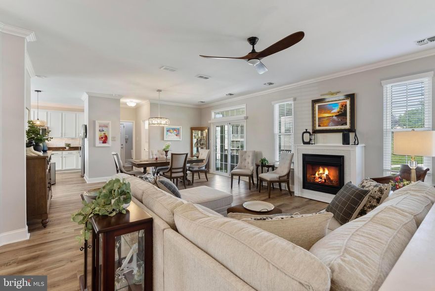 Experience refined, turnkey living in the coveted 55+ community of Fox Hill Farms in Glen Mills. This impeccably renovated 2-bedroom plus home office residence showcases a sophisticated blend of modern design and effortless comfort.

Reimagined for today’s lifestyle, the bright open-concept layout creates an inviting flow between the living and dining areas—ideal for both everyday living and easy entertaining. Just beyond the dining space, a covered, screened-in porch and adjoining deck offer a private outdoor retreat overlooking tranquil greenery and a scenic walking trail, seamlessly extending your living space outdoors.

The thoughtfully renovated kitchen blends elevated design with everyday functionality, featuring abundant cabinetry, granite countertops, a spacious island for prep and gathering, a tasteful tile backsplash, and a full suite of stainless steel appliances. The serene primary suite offers a private, retreat-like setting with a well-appointed en-suite bath and generous closet space. The second bedroom features convenient access to a full bath with dual entry—accessible from both the bedroom and the hall—providing comfort and privacy for guests. A dedicated home office adds flexibility for remote work or personal pursuits.

Enhancing everyday convenience, a laundry room is ideally located just off the garage and provides direct interior access to the attached two-car garage.

Renovations also included all windows replaced, HVAC replaced and water heater replaced around 3 years ago 

An unfinished lower level offers extensive storage and the opportunity for future customization. Residents enjoy a maintenance-free lifestyle with access to resort-style amenities, including a clubhouse, fitness center, indoor and outdoor pools, and walking trails.

Fox Hill Farms offers an exceptional array of amenities, including indoor and outdoor pools, tennis, pickleball, bocce, shuffleboard, walking paths, a fitness center, game and craft rooms, a library, and a full calendar of clubs and events. Ideally located near Glen Eagle Square, Whole Foods, Wegmans, Costco, Target, Longwood Gardens, and Delaware’s tax-free shopping, as well as upscale dining, local restaurants, and nearby wineries—with easy access to major routes.

Enjoy the perfect balance of peaceful privacy, modern comfort, and vibrant community living in this exceptional Glen Mills home.