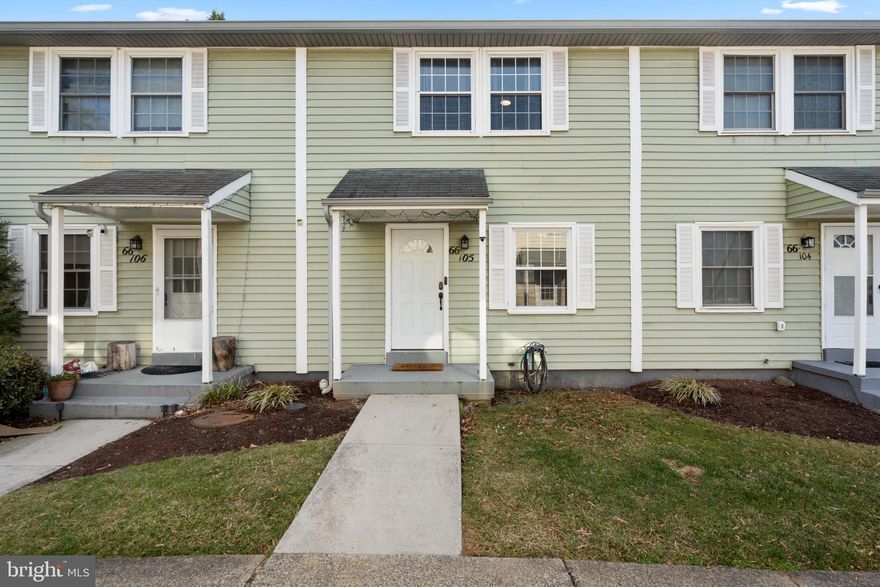 Excellent opportunity in downtown Leesburg! Updated 2-level townhouse-style condo offering turnkey condition, low-maintenance living, and strong potential as a long-term rental or investment property.

Inside, you’ll find a bright and functional open living and dining layout with durable hard-surface flooring on the main level, creating a comfortable space for everyday living or entertaining. The updated kitchen features painted cabinetry, modern hardware, updated countertops, a deep under-mount sink, stylish backsplash, and stainless steel appliances. Fresh paint throughout in a timeless bluish-gray tone gives the home a clean, move-in-ready feel ideal for both homeowners and investors alike.

Upstairs are two spacious bedrooms and a full bathroom, providing flexible living arrangements for residents, roommates, or tenants. The home also includes in-unit stackable washer and dryer, updated lighting, and great natural light throughout.

Located near historic downtown Leesburg, residents enjoy convenient access to restaurants, coffee shops, boutiques, entertainment, and community events. Everyday shopping is nearby with Sprouts approximately 1 mile away and the new Trader Joe’s about 1.5 miles away.

Commuters will appreciate easy access to Route 7, Route 15, Route 28, and the Dulles Toll Road (267).

Parking is convenient with one assigned parking space plus a guest pass allowing additional parking in open spaces.

With its turnkey condition, low-maintenance ownership, convenient location, and strong rental potential, this property presents a compelling opportunity for investors, first-time buyers, or anyone seeking an easy-care home close to everything downtown Leesburg has to offer.