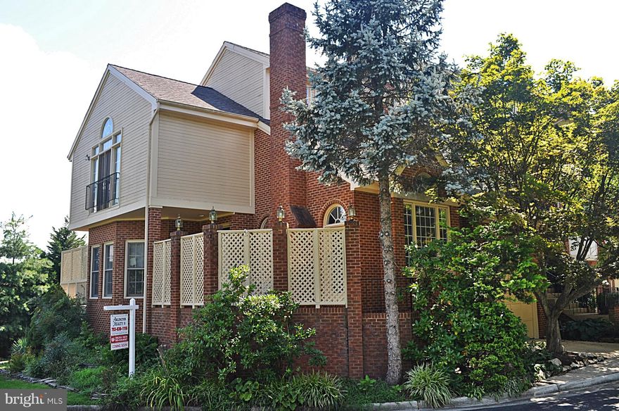 Thoroughly Upgraded End Townhouse in sought after enclave of Aspen Grove. Spacious floor plan: 3,817 sq. ft. of living on 4 levels. Architectural details include vaulted cathedral ceilings. Many recent upgrades: new kitchen stainless steel appliances & granite counters, refinished hardwood floors, new carpet, fresh paint. Luxury master suite. Large rear deck - perfect for entertaining. 1-car garage with tall ceiling. 1 mile to downtown Fairfax City.  Property conveys in as-is condition.