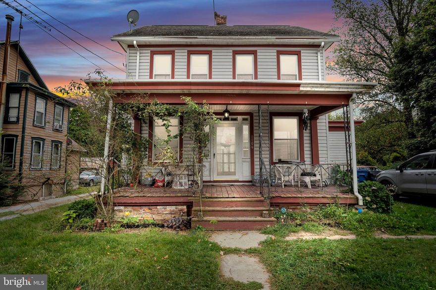 Do not miss out on a great opportunity to find a house that you could make a home.  When you enter the home you are greeted with an open floor plan of living room and dining room.   There is also another versatile room off to the left that could be used as a playroom or 2nd living room.  There is also a first floor full bathroom with laundry.  Upstairs you will find 3 large bedrooms and a 4th room that can be used as an office.  There is also a full bath upstairs.  Continuing up the stairs you will find a large attic that can be used for storage or turned into more living space.  The large open yard gives you plenty of reasons to host gatherings.  Last but not least you have 2 off street parking spots that you could utilize.  Set up your showing today.