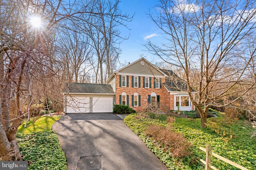 Nestled in a tranquil cul-de-sac, your new residence eagerly awaits your presence. Before even setting foot inside, the sight of the landscaped surroundings, attended to over the years, will captivate you as you pull into the driveway.  Entering the home, your attention is immediately drawn to the beautiful hardwood floors and freshly painted walls that grace the entire home.

The grandeur of the regal dining room, expansive living room and family room with a cozy gas fireplace unfold before you, creating an inviting atmosphere.  Your gourmet kitchen will captivate you, featuring Wood Mode cabinetry, Ubatuba granite countertops, and state-of-the-art stainless steel appliances. The layout is perfect for the serious chef or casual cook. The laundry room is between the kitchen and garage, has a new laundry sink plus storage, all working together to help keep your home clean and tidy. 

Nature surrounds this home. Dozens of azaleas, daffodils, and trees burst into bloom in the spring. Escape your busy life in one of several outside seating areas. The adjacent deck, an ideal retreat, offers a perfect setting for savoring your morning coffee or concluding the day with a glass of wine while reveling in the splendor of the backyard haven.

In colder weather, the impressive sunroom beckons, providing a delightful space to appreciate the beauty of the backyard—such a perfect spot for a retreat space or home office.  Ascending the stairs, the primary bedroom beckons with its beautiful Primary Bath, remodeled to enhance its allure.  Your new home invites you to embrace comfort, elegance, and a connection to nature in every corner.  The second floor boasts 3 additional bedrooms complete with a remodeled hall bathroom.

Not to be outdone, the basement provides yet even more space to unwind.  Complete with open space with a counter height bar to serve snacks on one side to entertain, the other yields another recreation area to relax complete with an attractive full bathroom and additional room that could serve as a home office or exercise room.

Given all of the amenities throughout the home you may never want to leave.  However, if you do, you will note that this home is walking distance to a swim club, close to schools, and is conveniently located near the Cabin John Village shopping center, which has a mix of decor, dining, grocery, banking, outdoor greenspace and various community events throughout the year. Montgomery Mall is less than 3 miles away. With easy access to I-270 and I-495, this astounding home is situated in the ideal location.