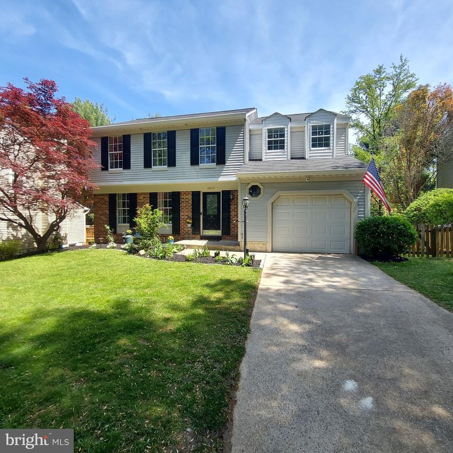 4 bedroom + Bonus room in LL. 3 1/2 bath.  Enjoy family time on the massive deck and patio with a fenced backyard. The lot is 1/4th  acre+ with rolling hillside overlooking the community lake. Inside, gather in the family room around the wood burning fireplace to  munch snacks at the kitchen counter. The wet bar is in the LL with a walk-out to the patio. Family room built-in shelves, including a corner cupboard surround the wood fireplace. The kitchen has been updated with large single sink & arching faucet. Ceiling fans are in all bedrooms and family room. All bathrooms have been updated with new vanities, sinks & faucets. Primary bedroom ensuite has a new tiled shower & floor with dual sinks at the vanity. New light fixtures throughout the house, including light/vent fan combination with night lights & blue tooth technology in the bathrooms. Yes, you can change the color & dance to your tunes. Nest Thermostat, Ring doorbell [camera does not convey.]  Doorknobs , faucets & lights are rubbed oil bronze. Gutters were updated in 2023 [facia, eves, rakes, soffit, downspouts.] A well cared for home on a secluded, quiet street with easy access to route 108/route 100/I-70. Beautiful landscaping , flowering shrubs and a persimmon tree. Come see.